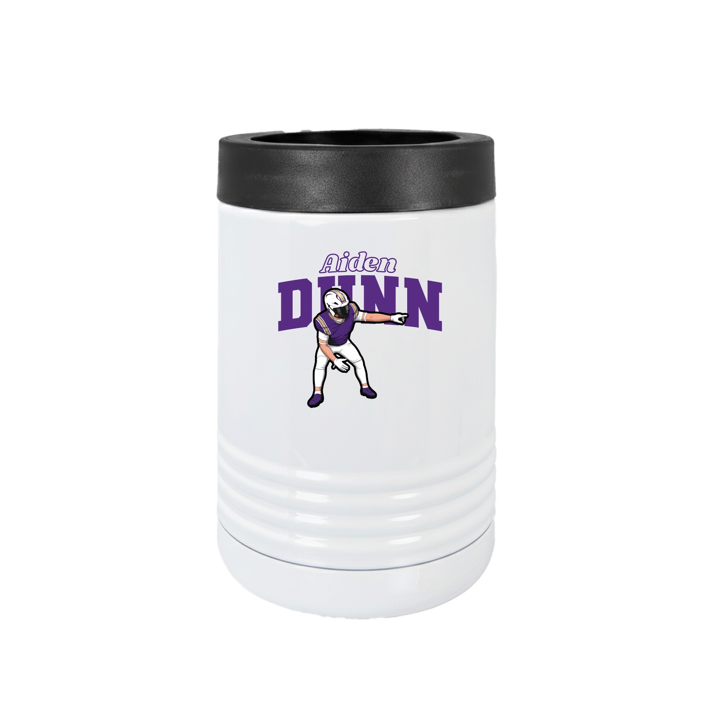 Beverage Holder — Name Arch in White