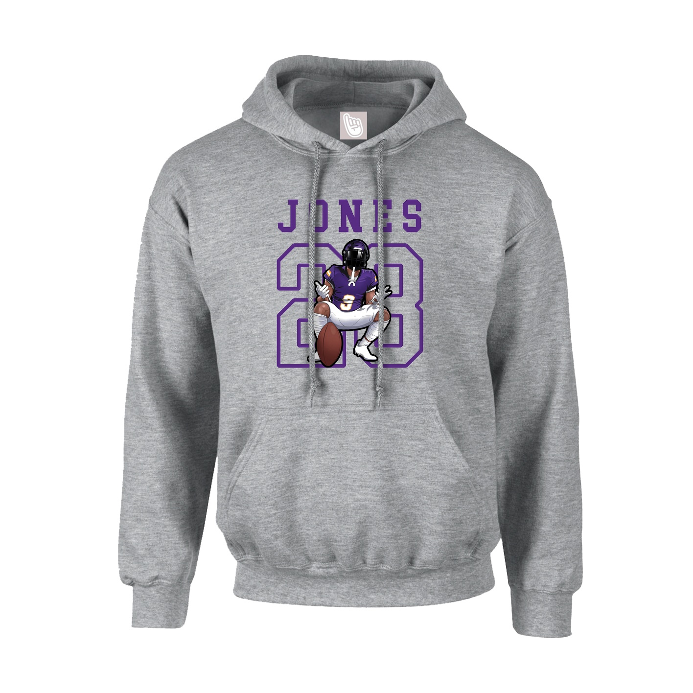 Hoodie — Shirsey in Grey