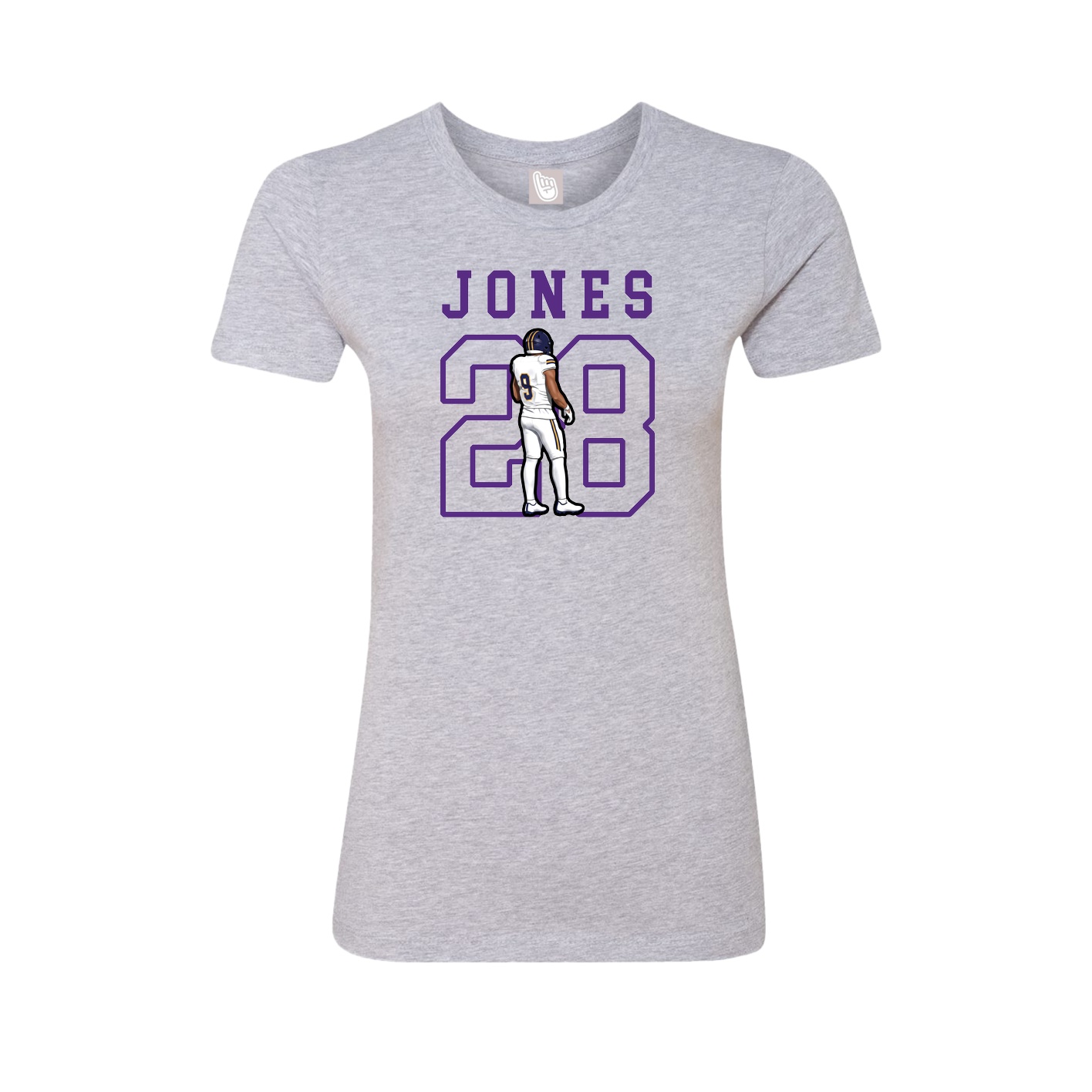 Fitted Women's Tee — Shirsey in Grey