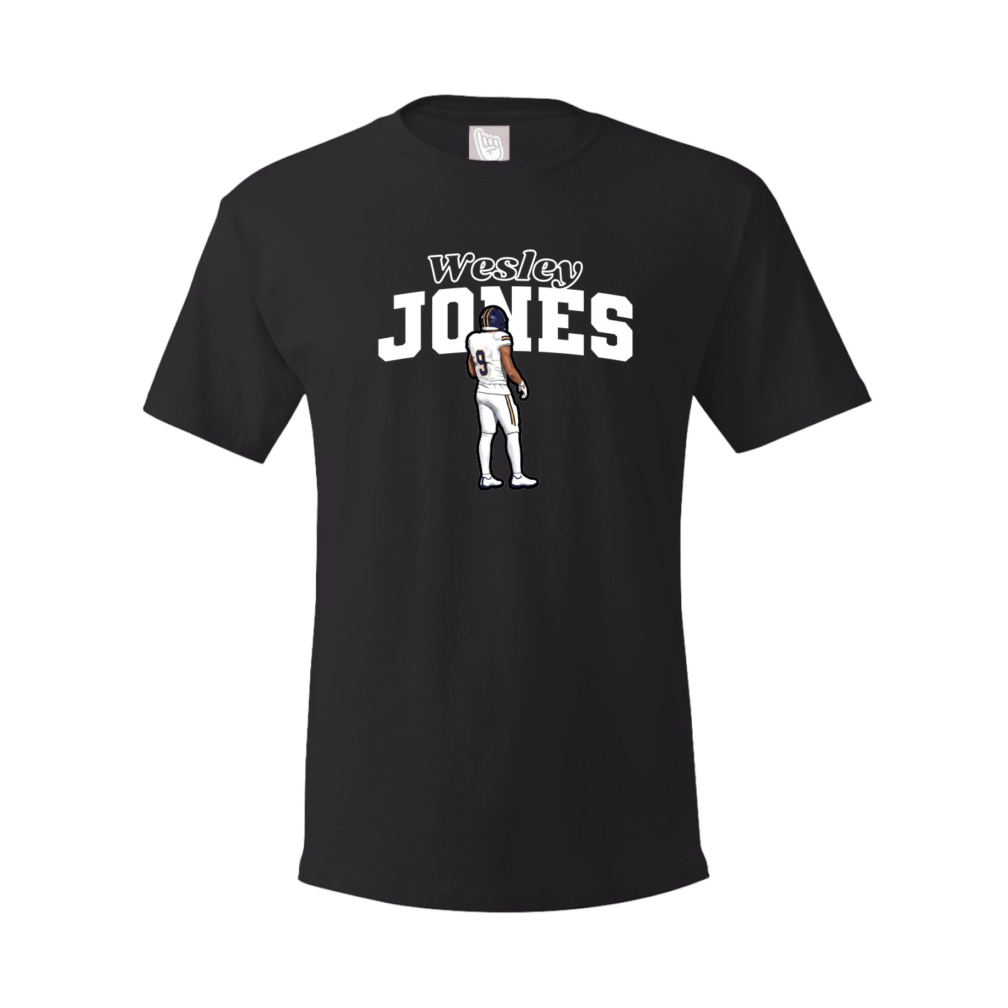 Youth Tee — Name Arch in Black