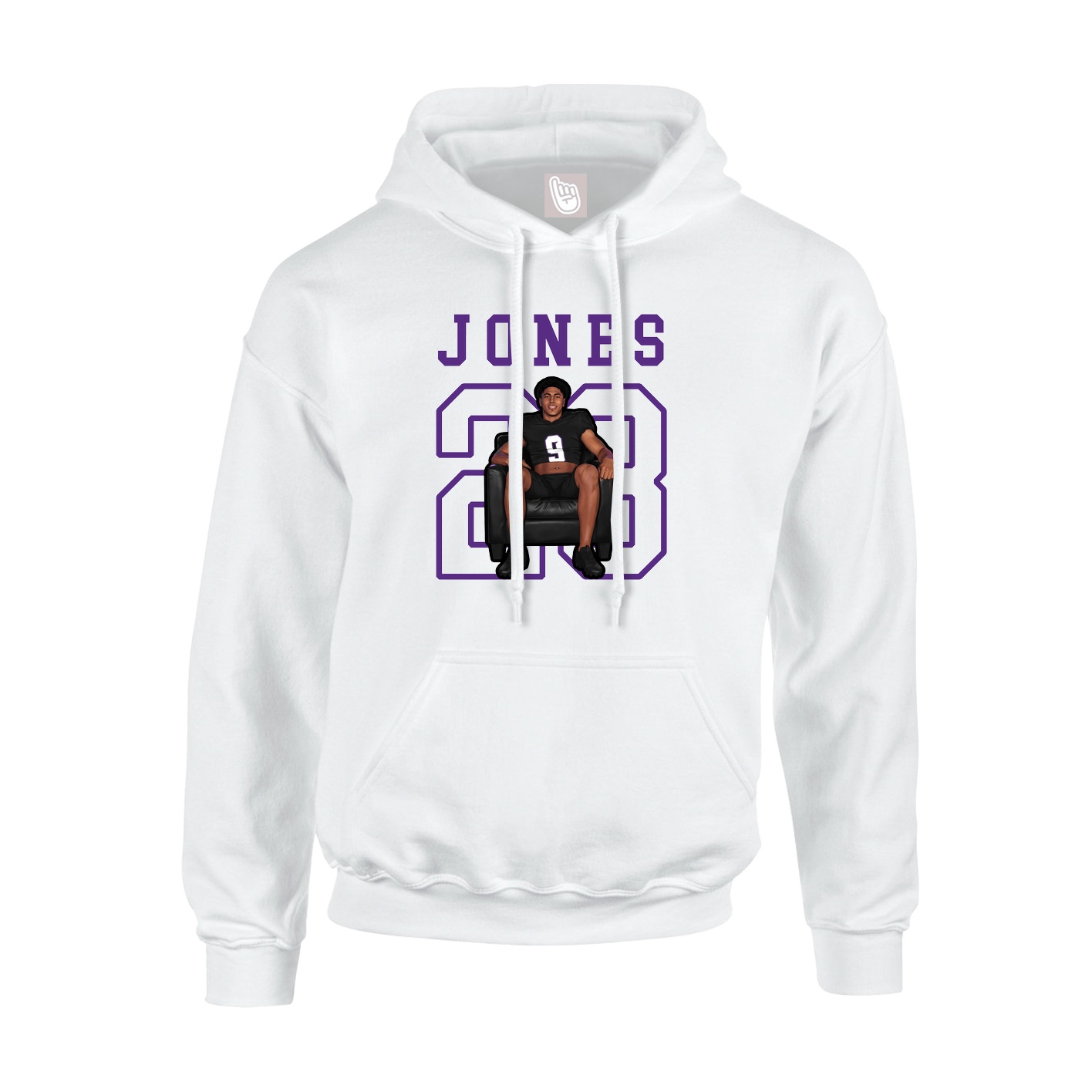 Youth Hoodie — Shirsey in White