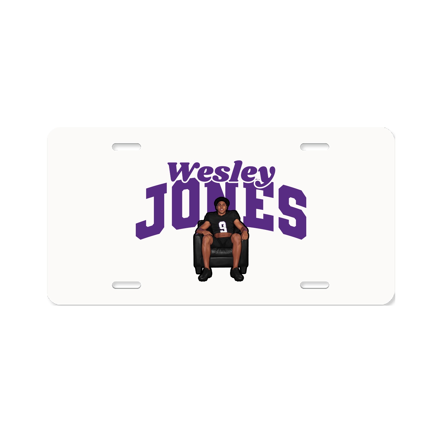 License Plate — Signature Arch in Classic