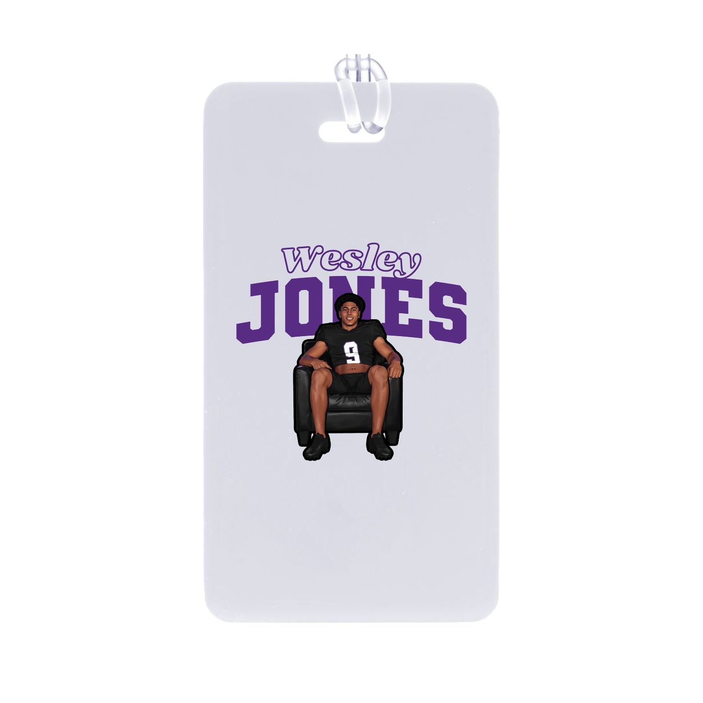 Bag Tag — Name Arch in Classic