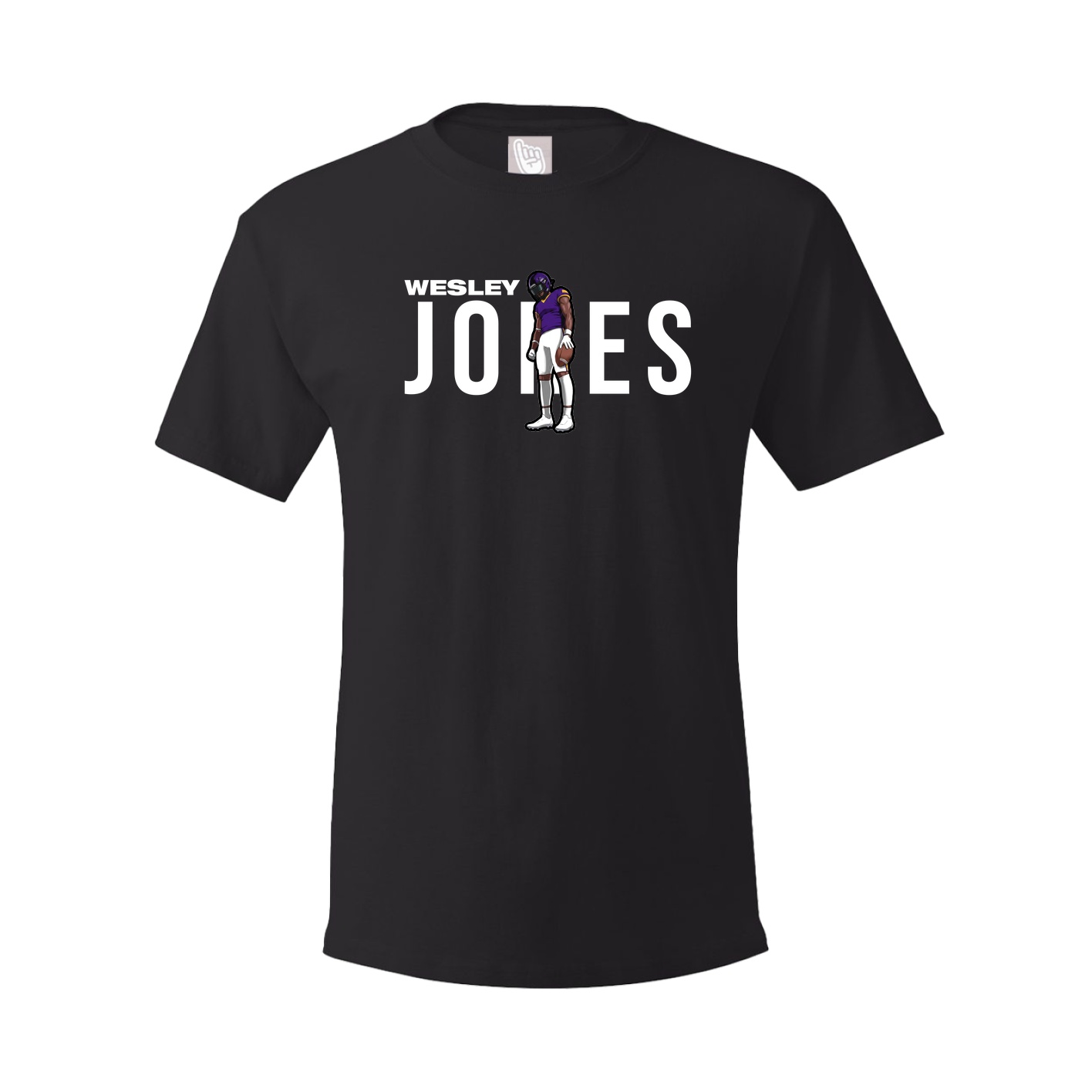 Youth Tee — Player Name in Black