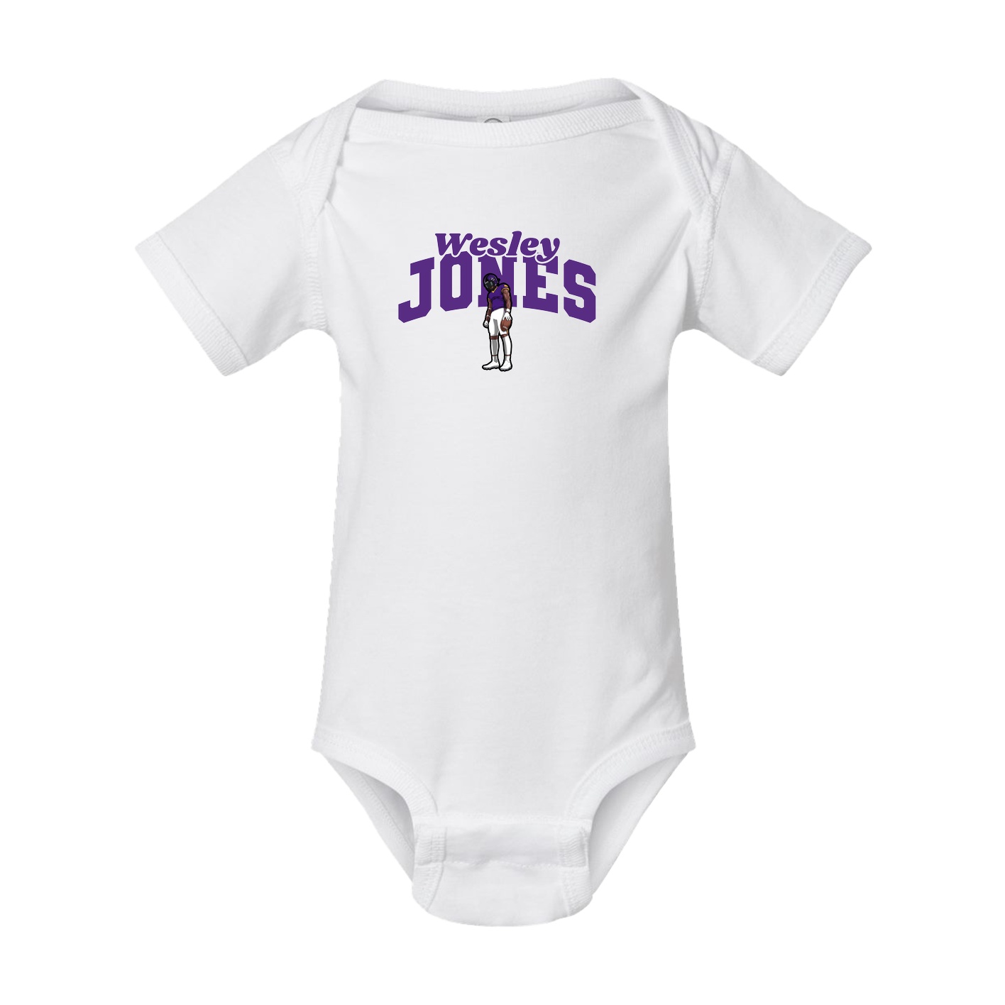 Baby Onesie — Signature Arch in White