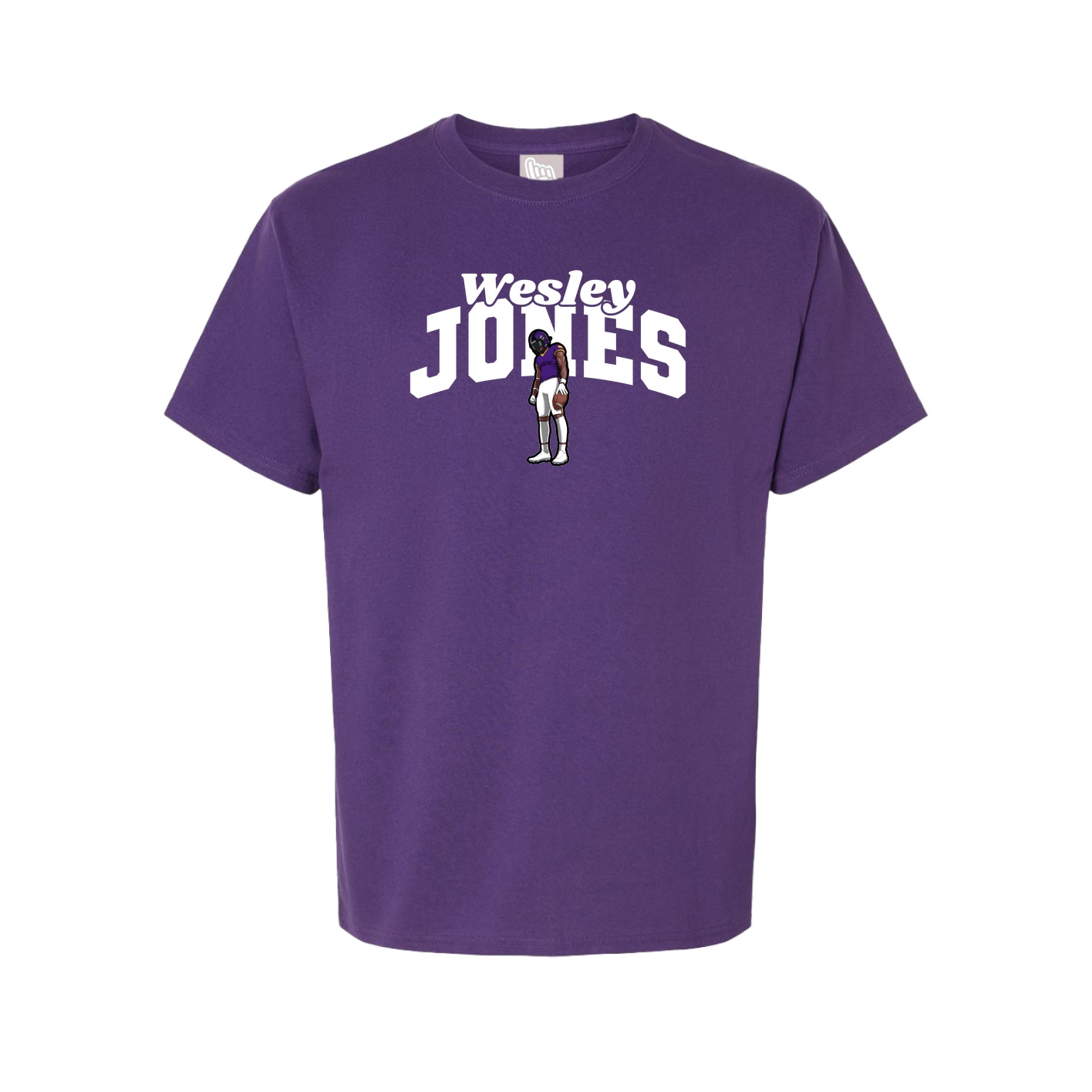 Youth Tee — Signature Arch in Purple