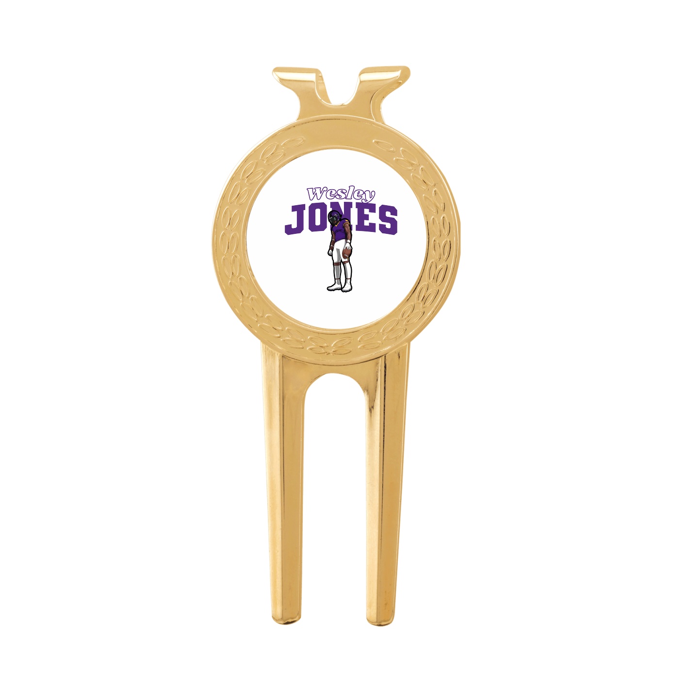 Divot Tool with Ball Marker — Name Arch in Classic