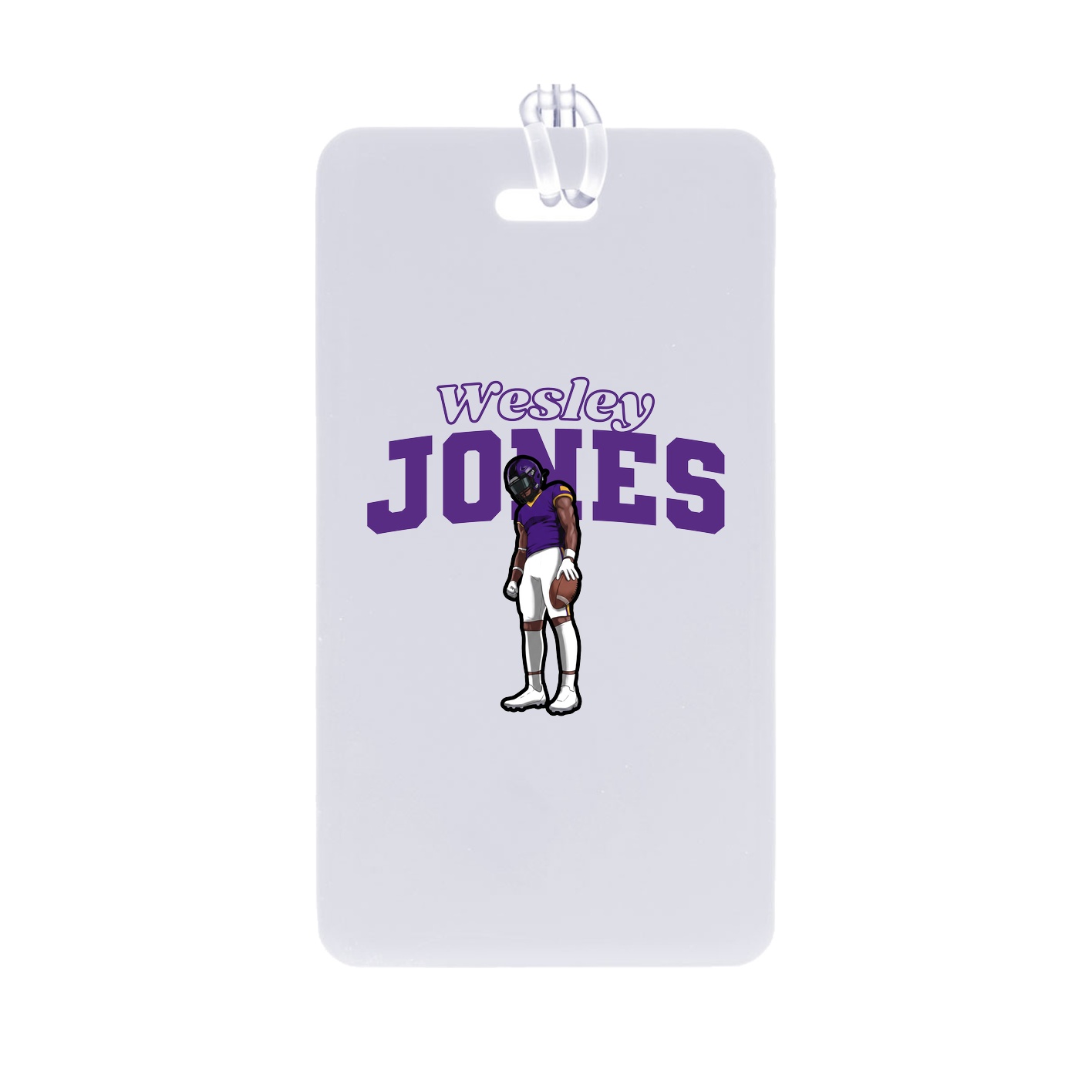 Bag Tag — Name Arch in Classic