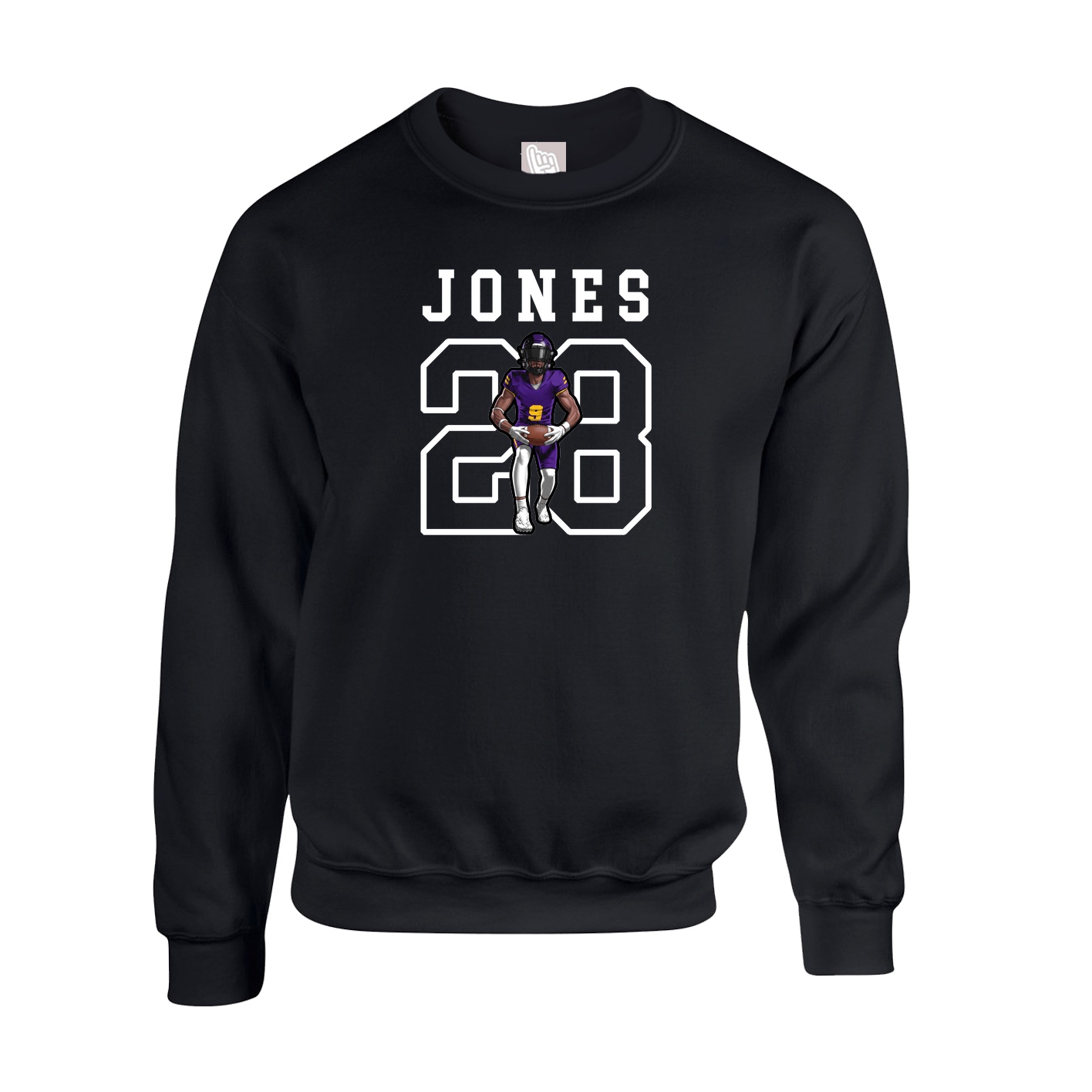 Fleece Crew — Shirsey in Black