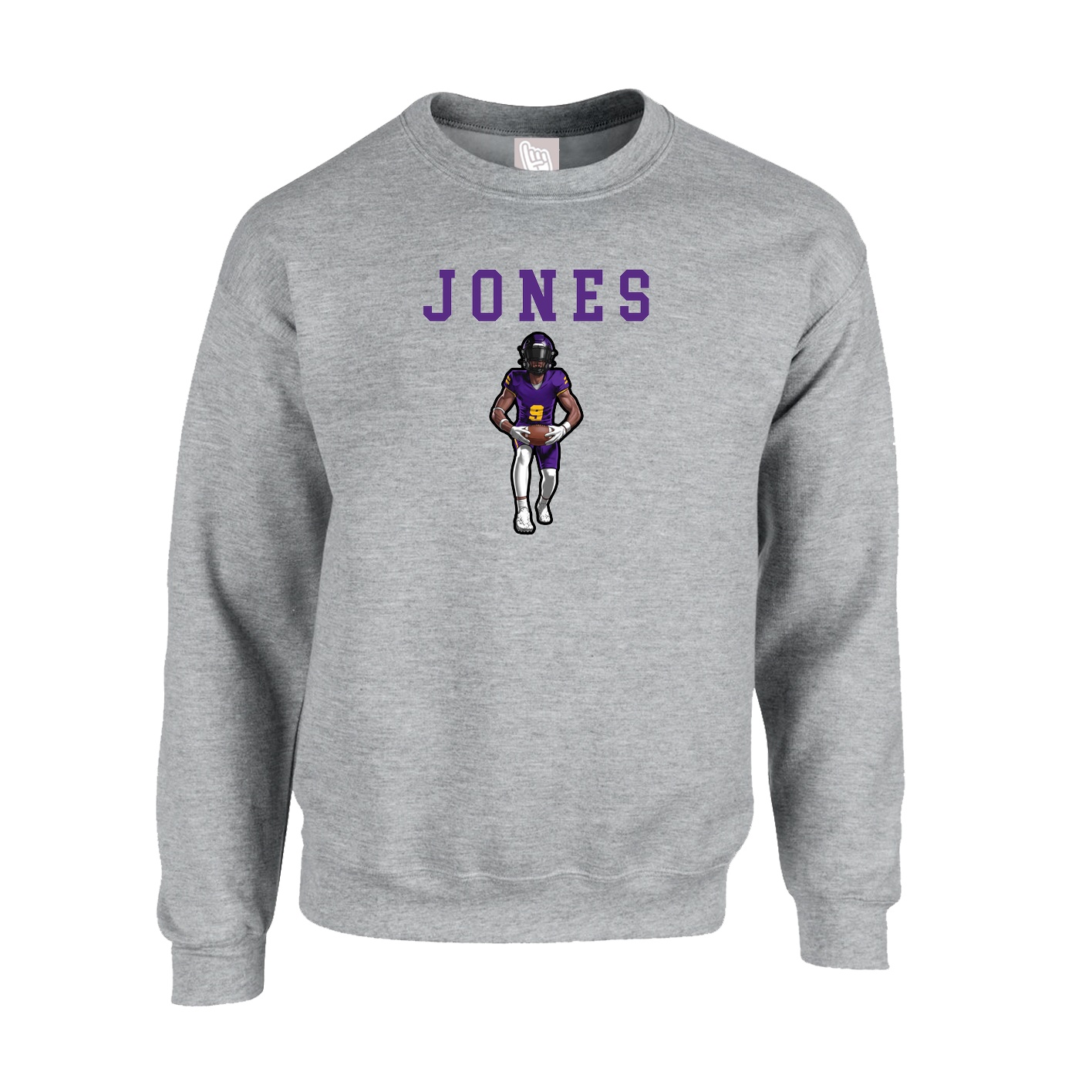 Fleece Crew — Shirsey in Grey