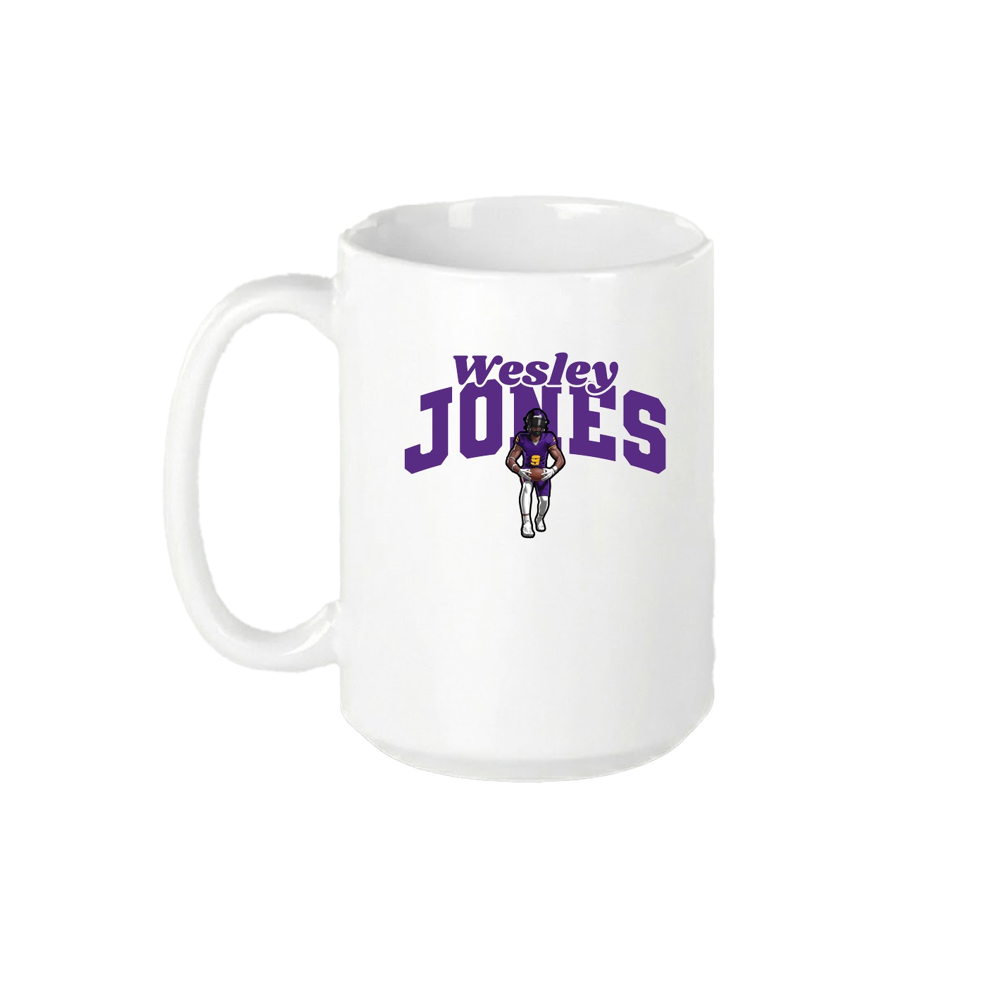 15oz Coffee Mug — Signature Arch in White