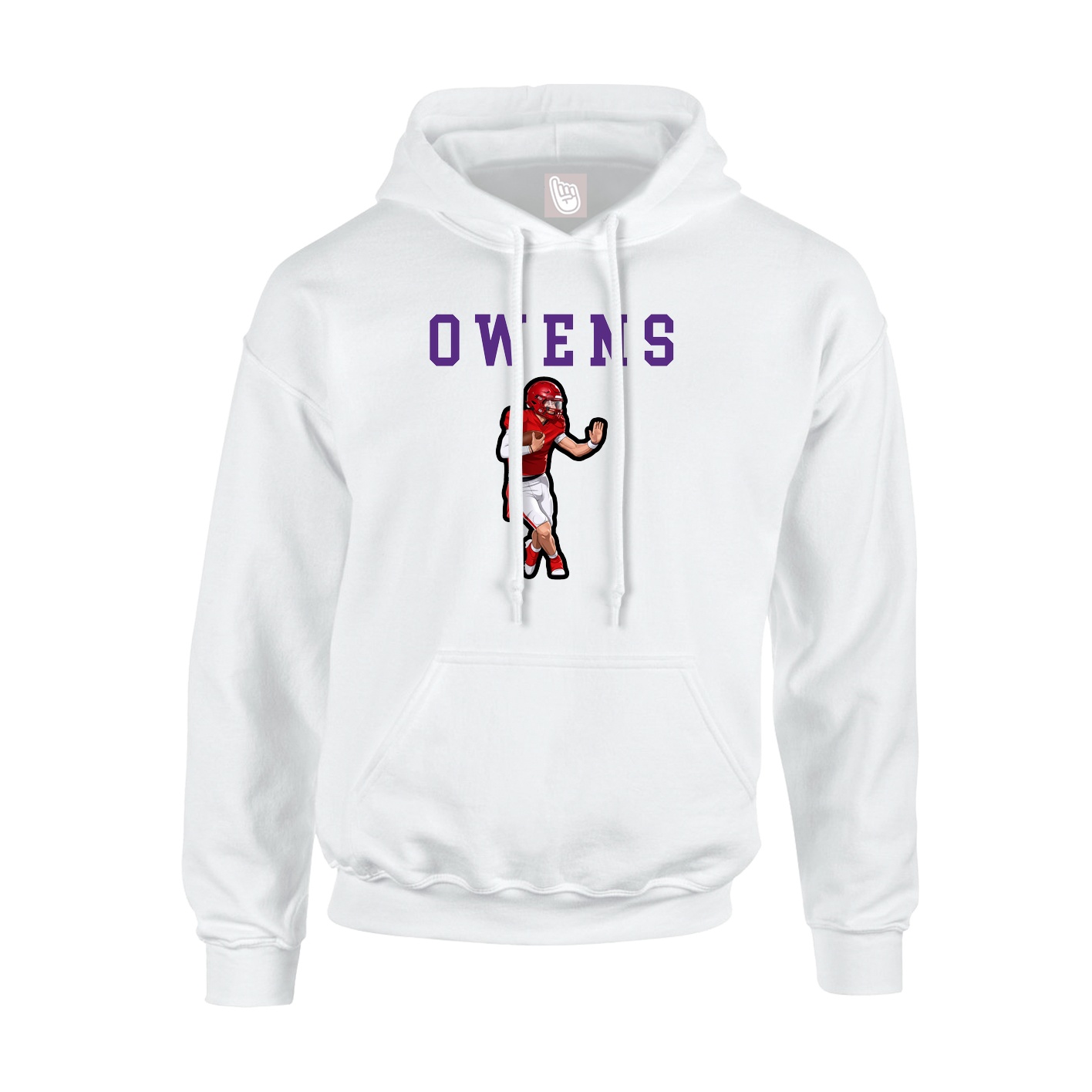 Hoodie — Shirsey in White
