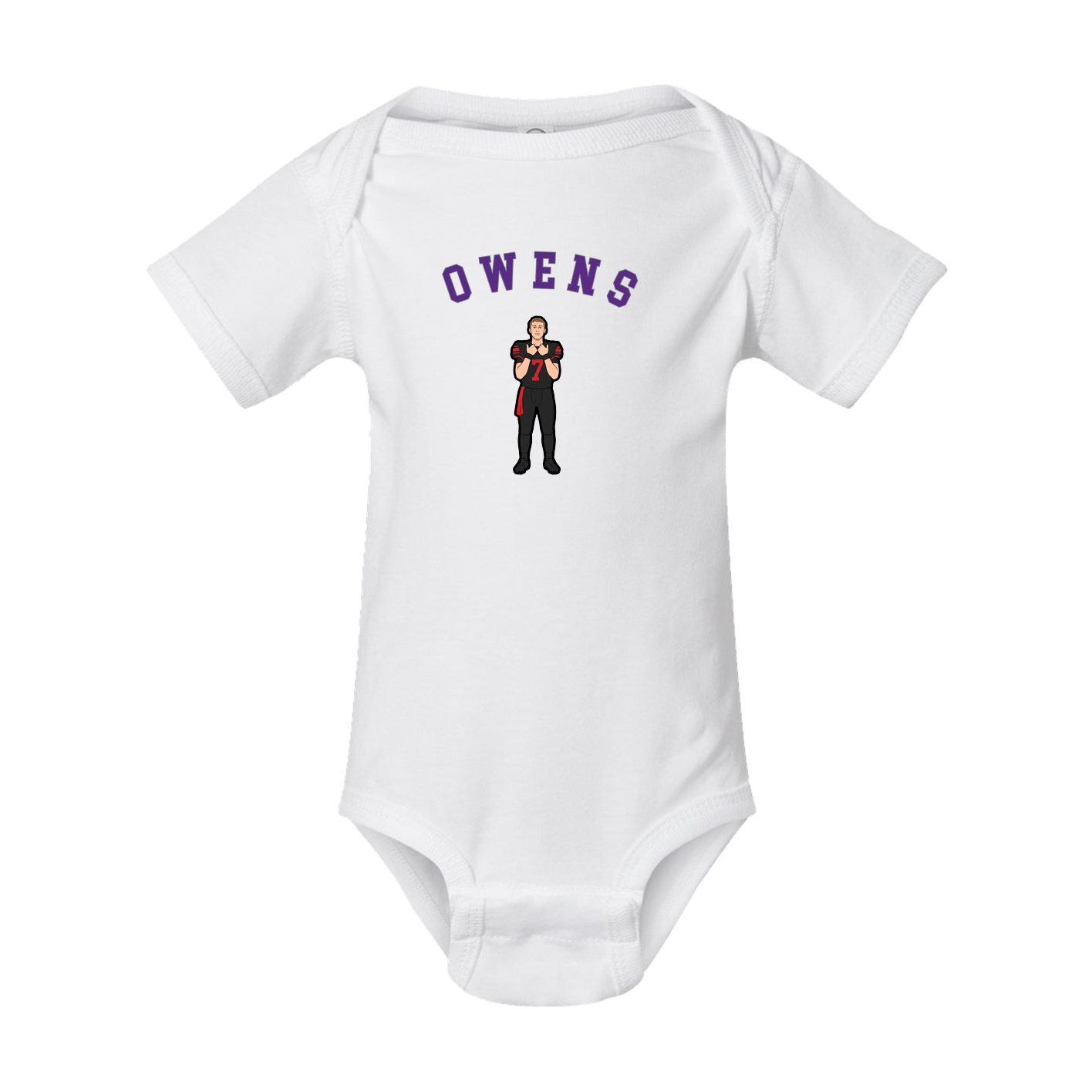 Baby Onesie — Shirsey Arch in White