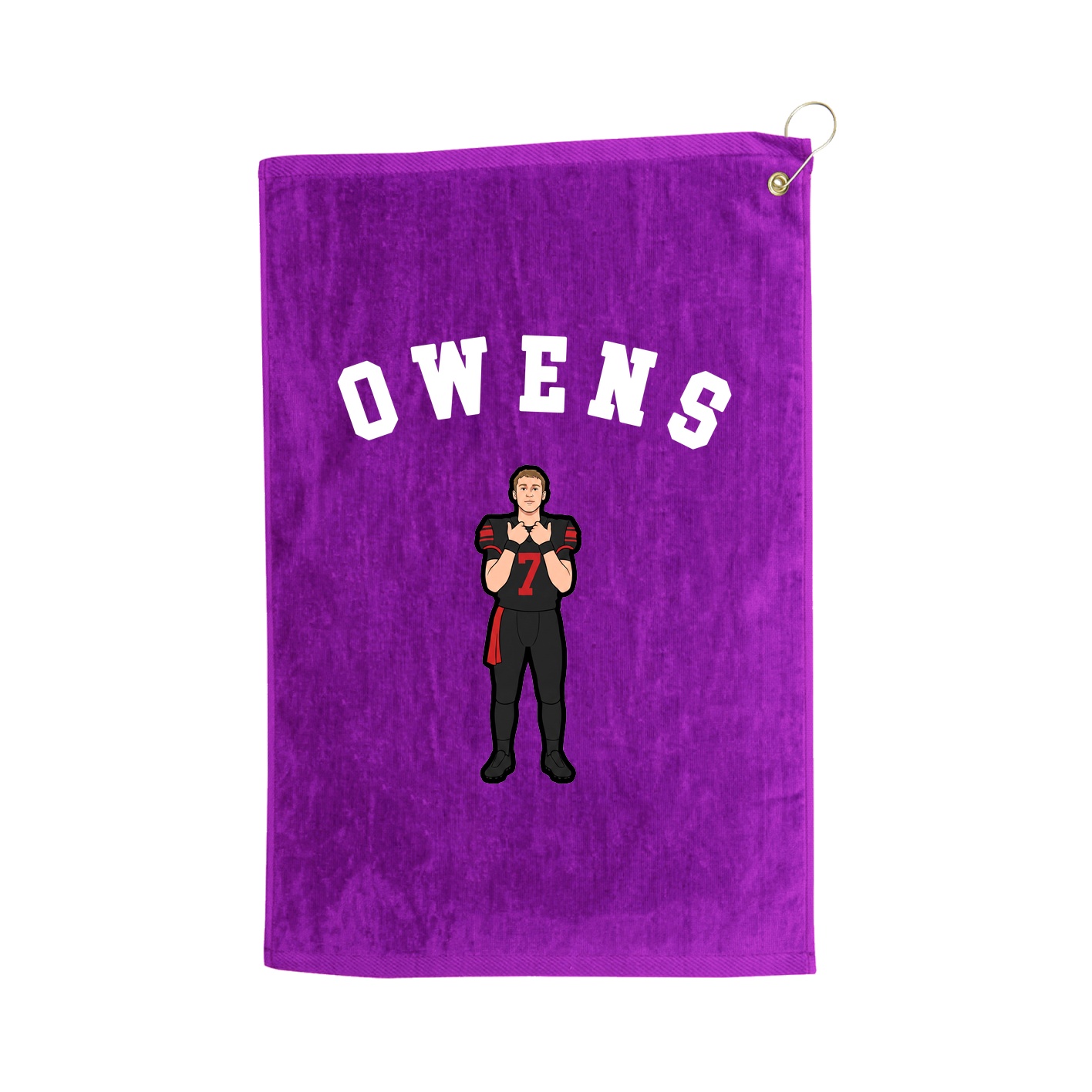 Golf Towel — Shirsey Arch in Purple