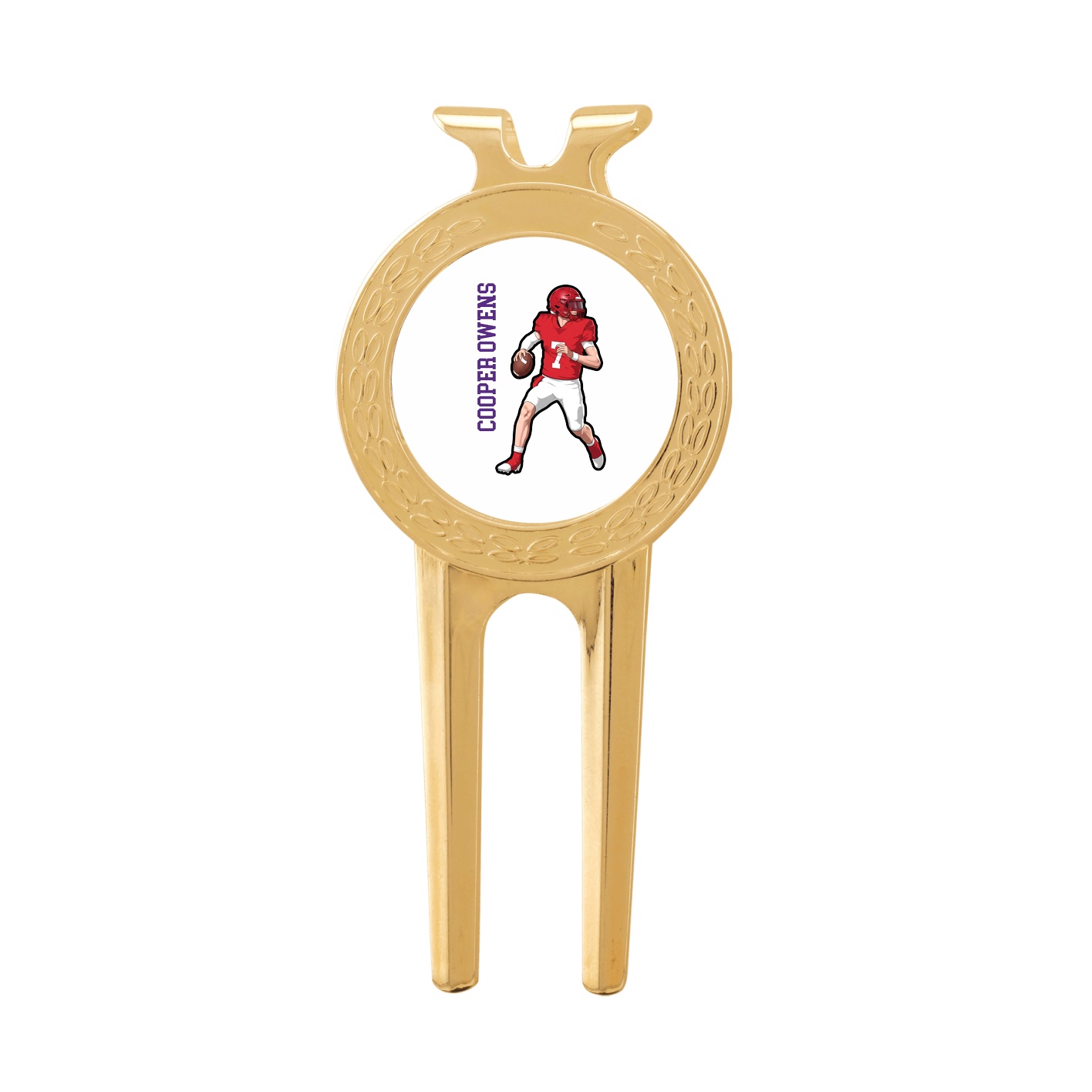 Divot Tool with Ball Marker — Name Vertical in Classic