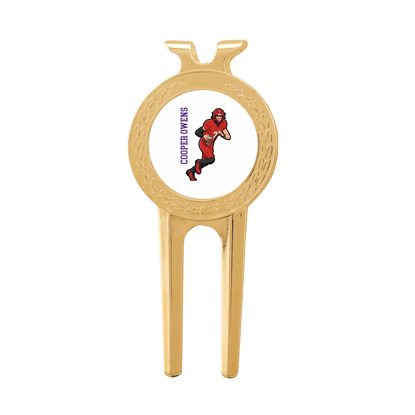 Divot Tool with Ball Marker — Name Vertical in Classic