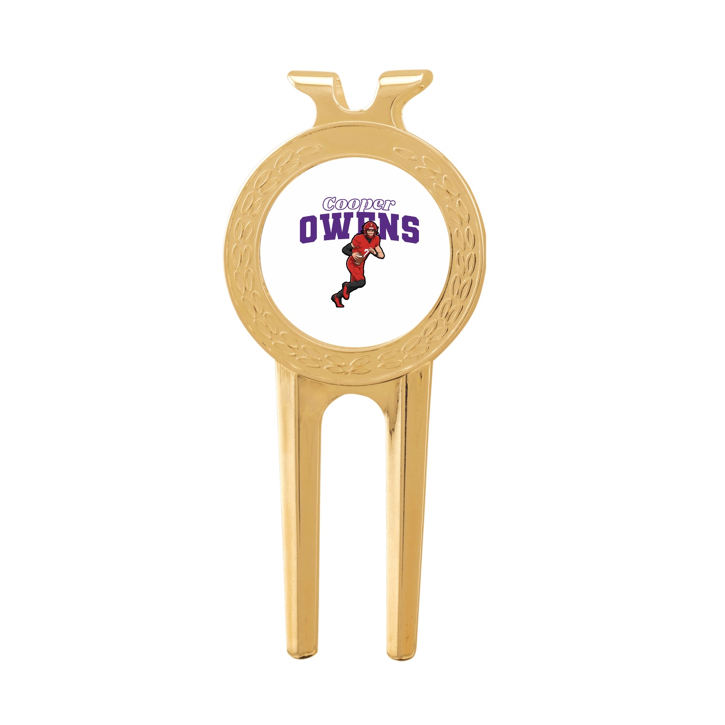 Divot Tool with Ball Marker — Name Arch in Classic