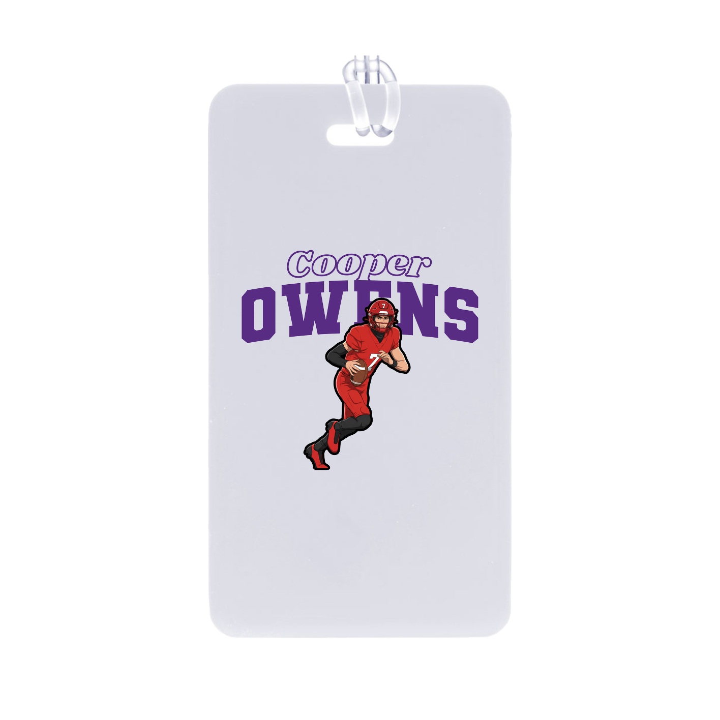Bag Tag — Name Arch in Classic