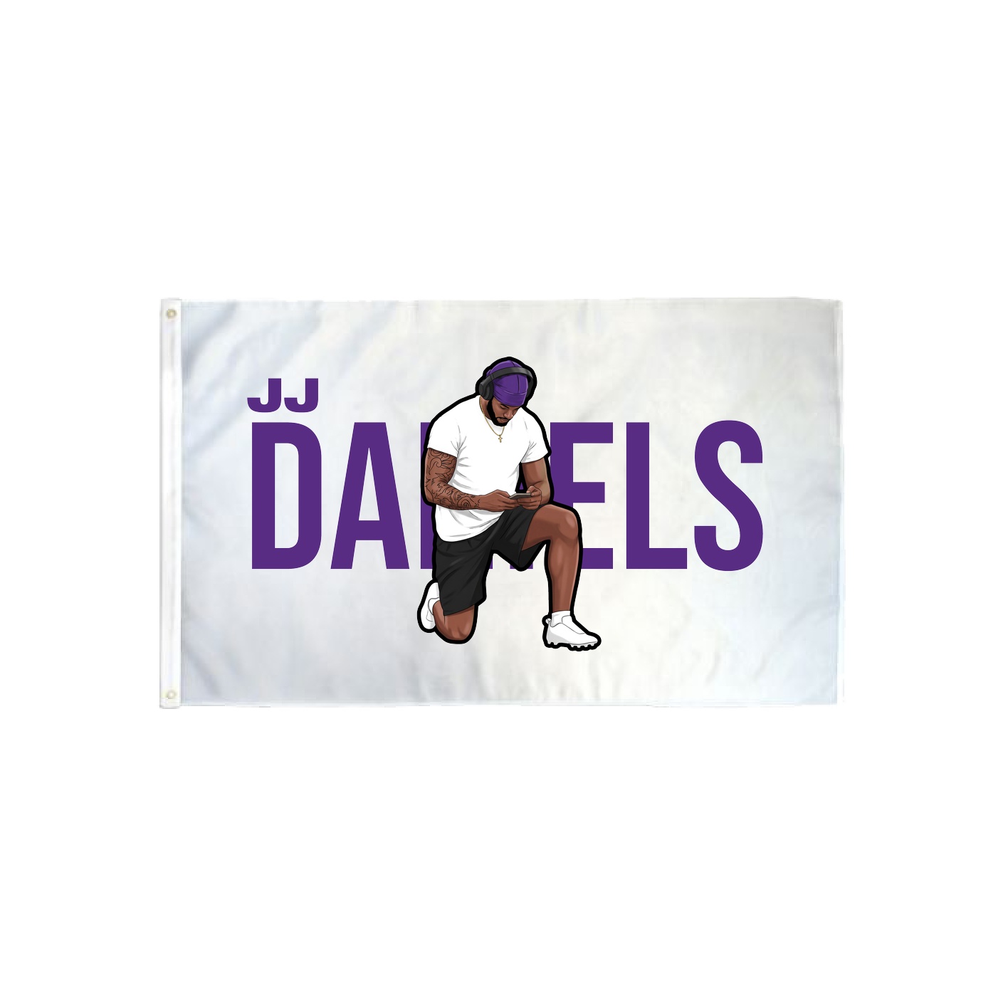 3x5 Flag — Player Name in Classic