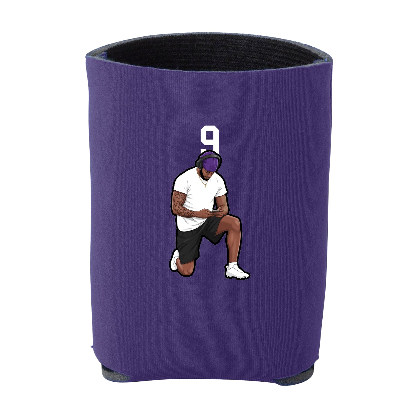 Can Holder — Number Top in Purple