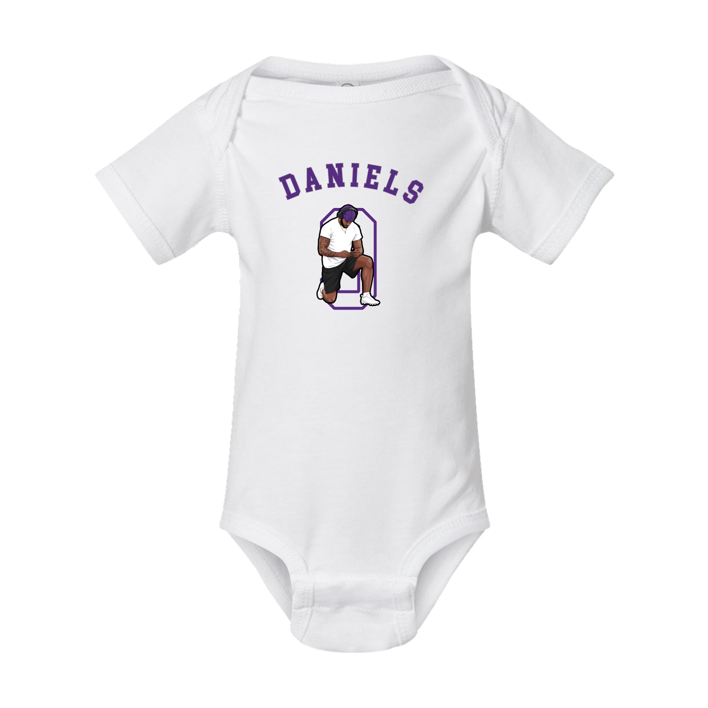 Baby Onesie — Shirsey Arch in White