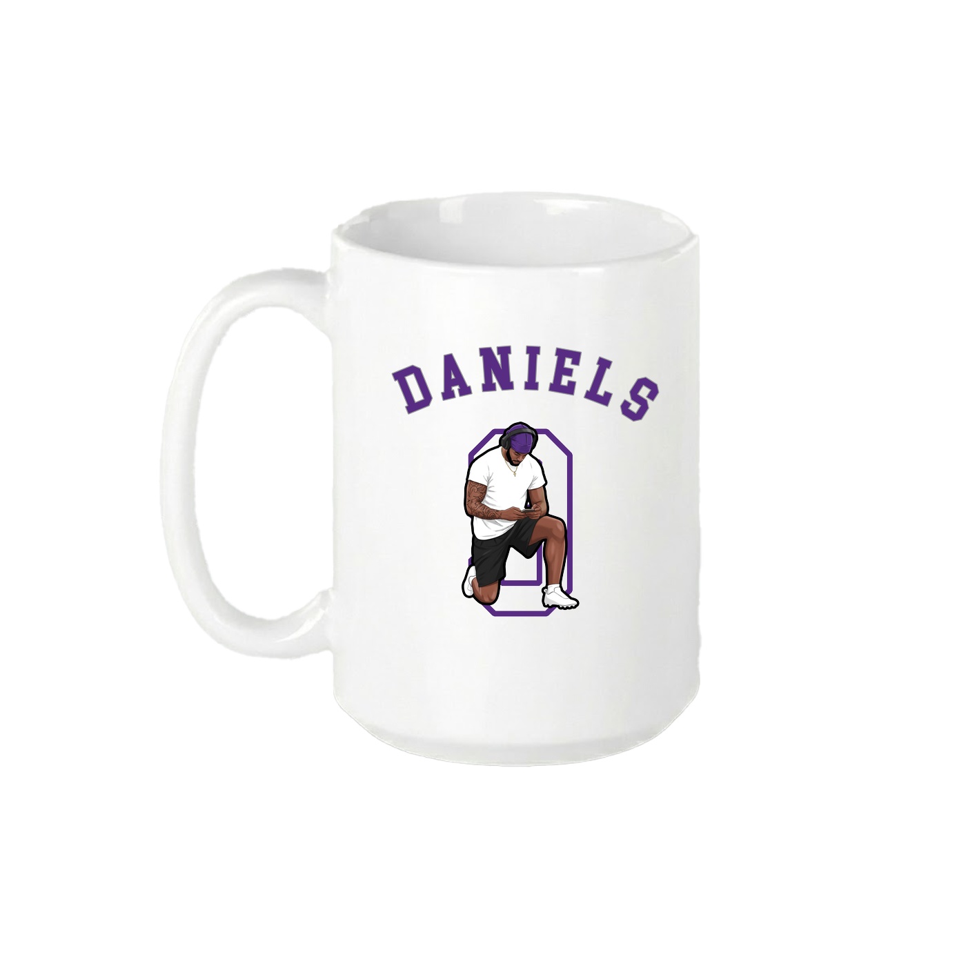 15oz Coffee Mug — Shirsey Arch in White