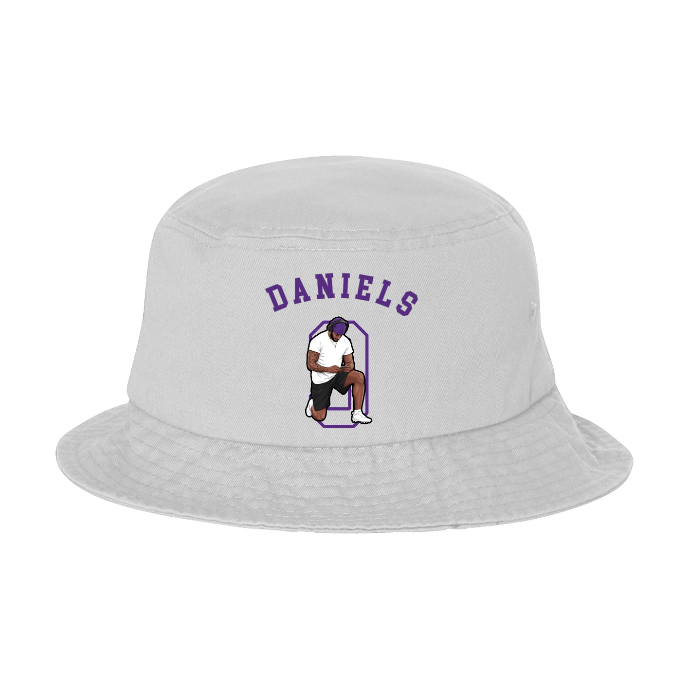 Bucket Cap — Shirsey Arch in White