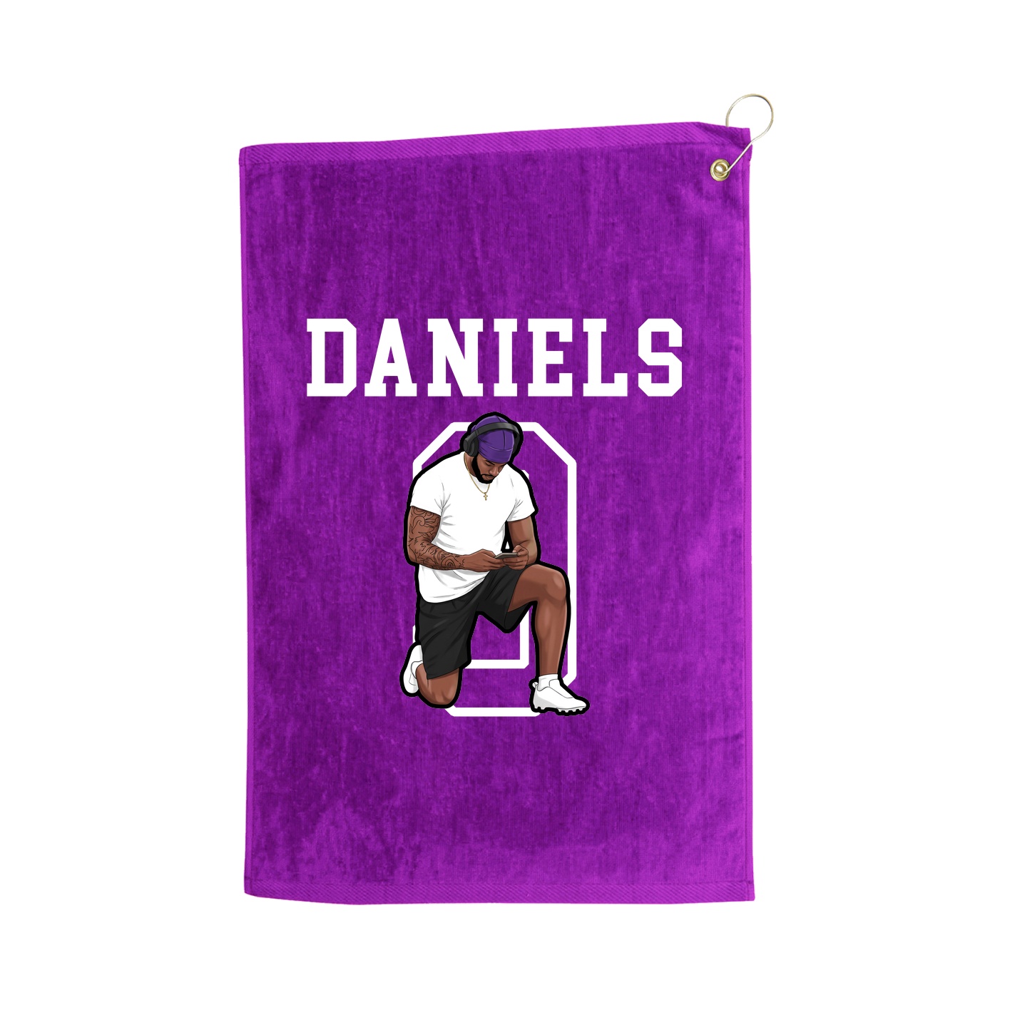 Golf Towel — Shirsey in Purple
