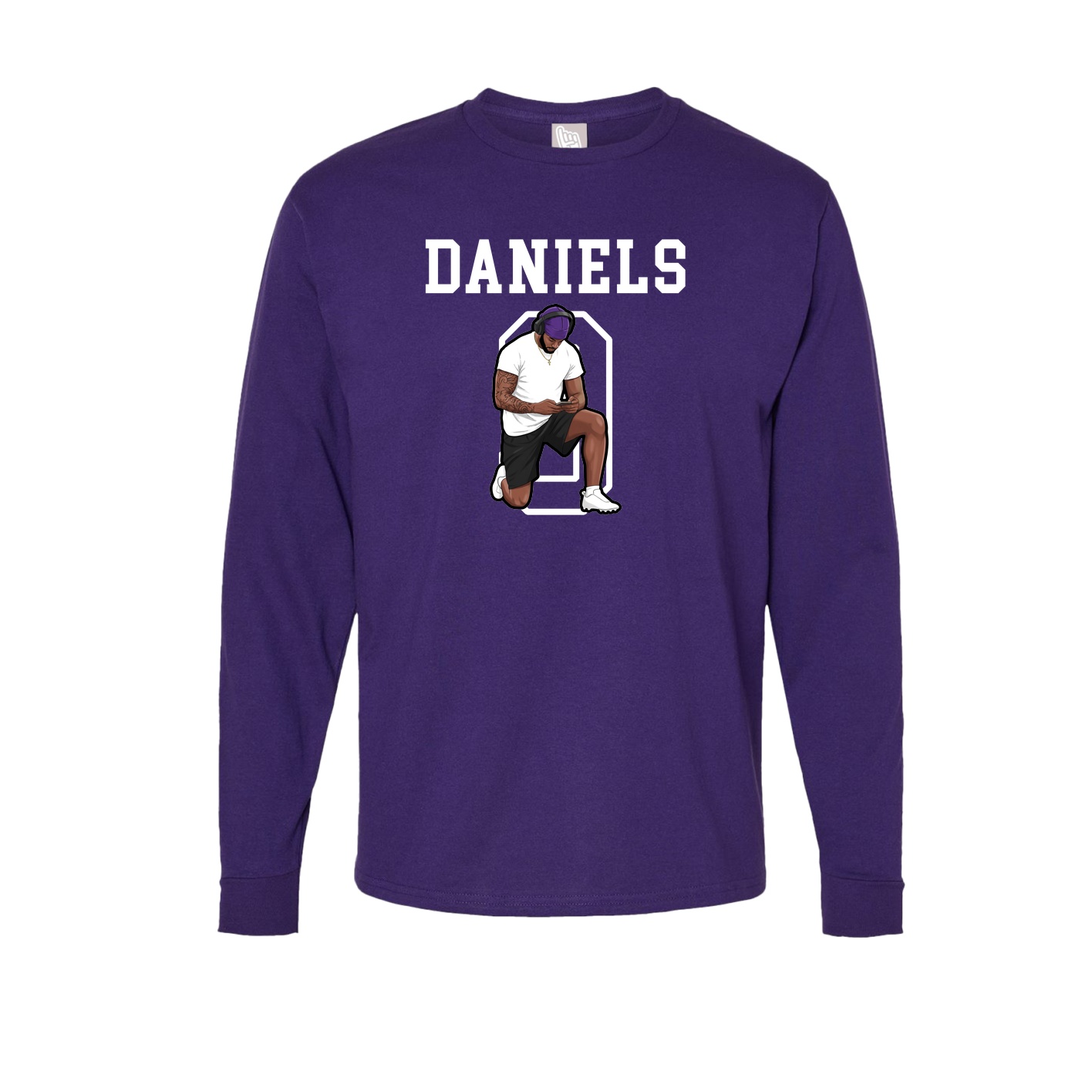 Long Sleeve Tee — Shirsey in Purple