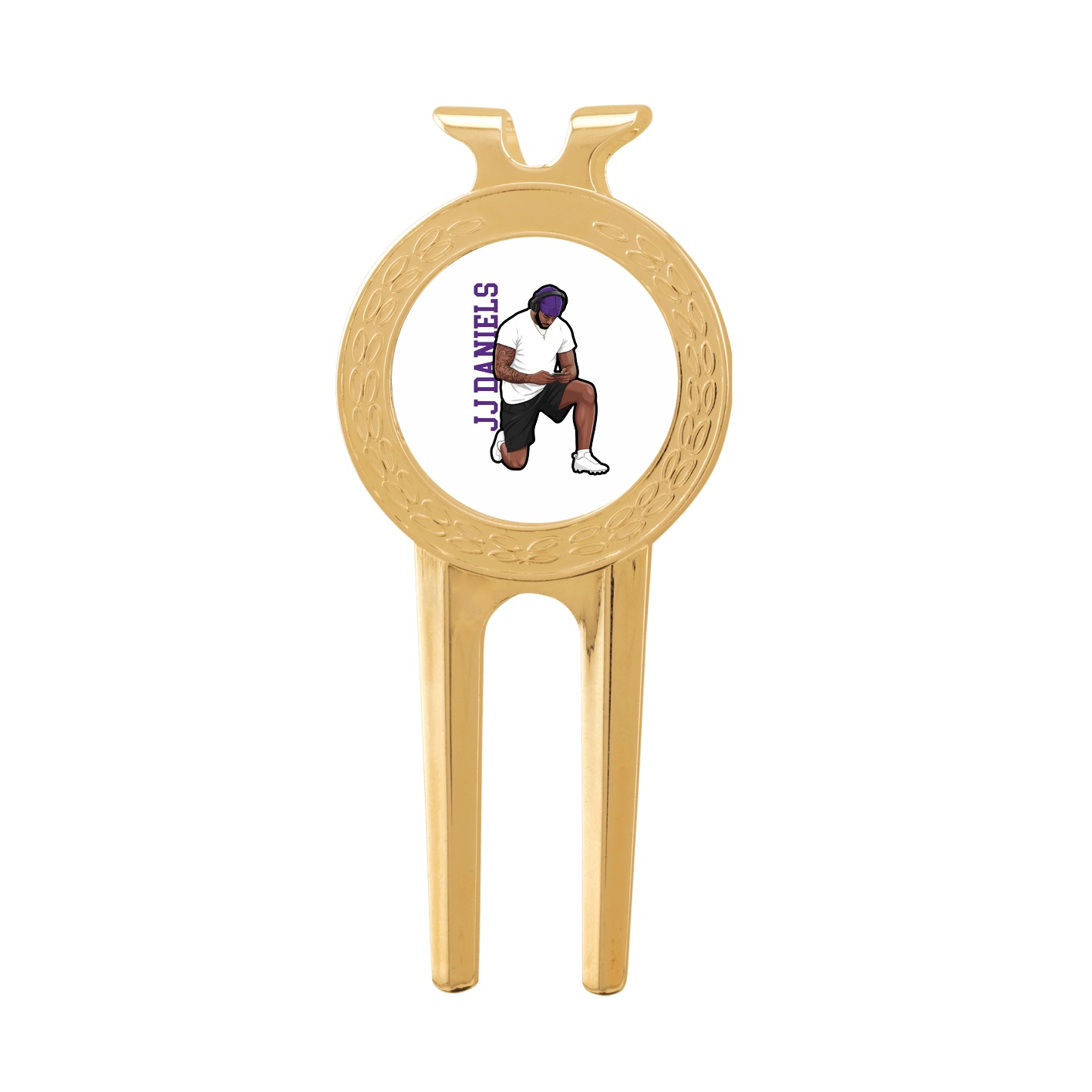 Divot Tool with Ball Marker — Name Vertical in Classic