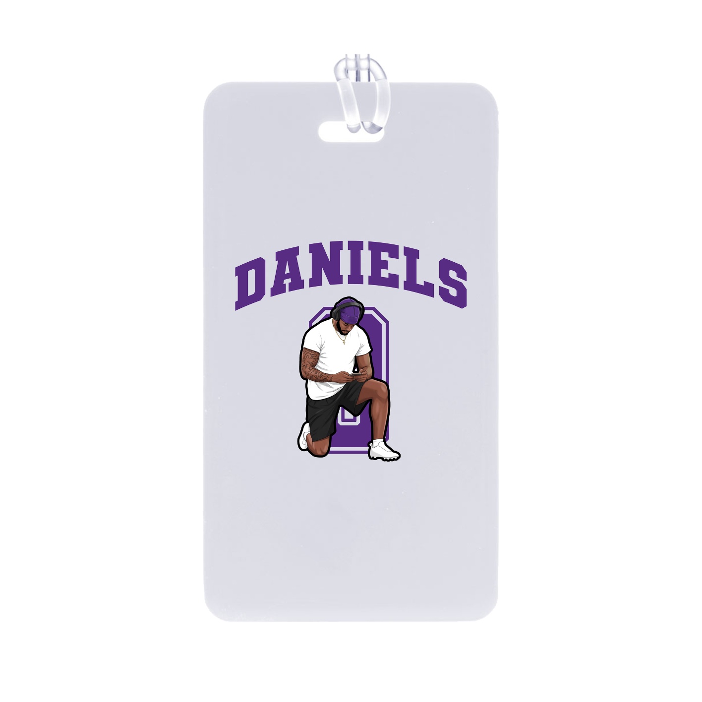 Bag Tag — Number in Classic