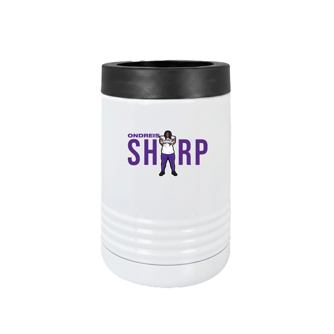 Beverage Holder — Player Name in White