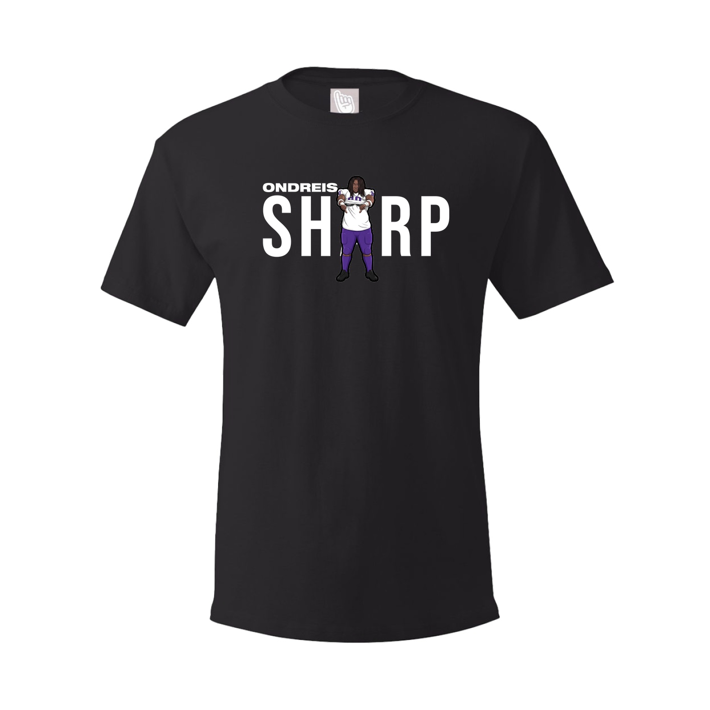 Tee — Player Name in Black