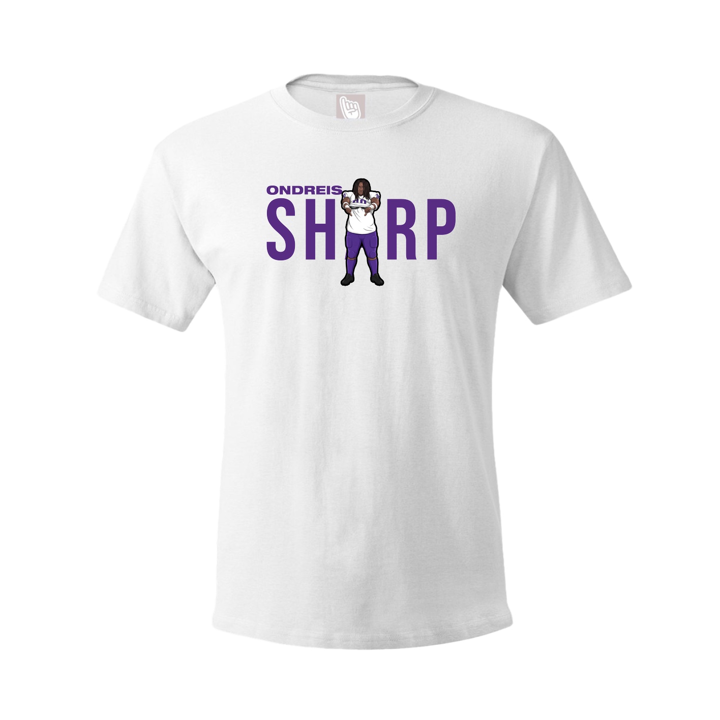 Youth Tee — Player Name in White