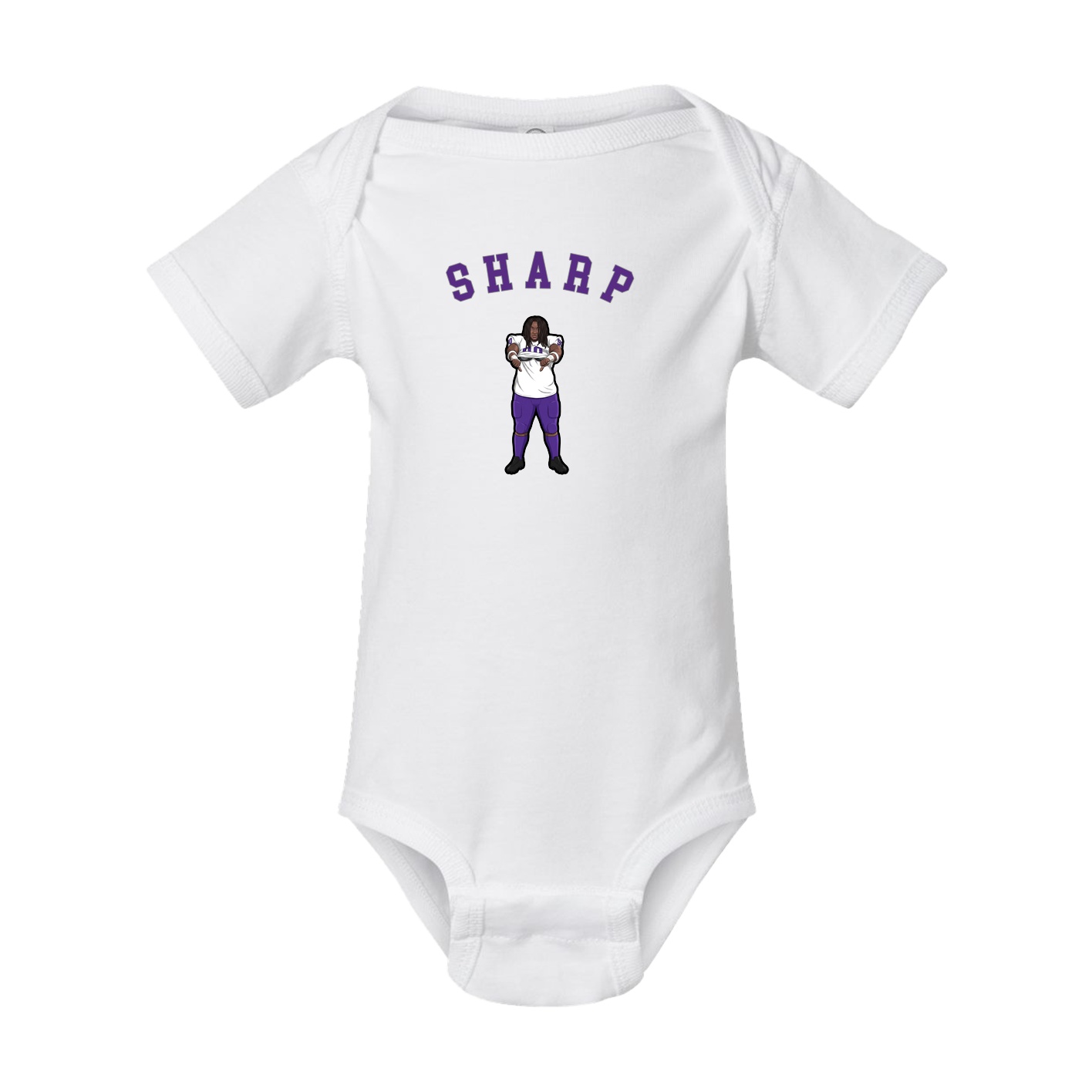 Baby Onesie — Shirsey Arch in White