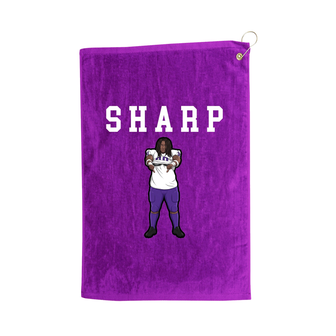 Golf Towel — Shirsey in Purple