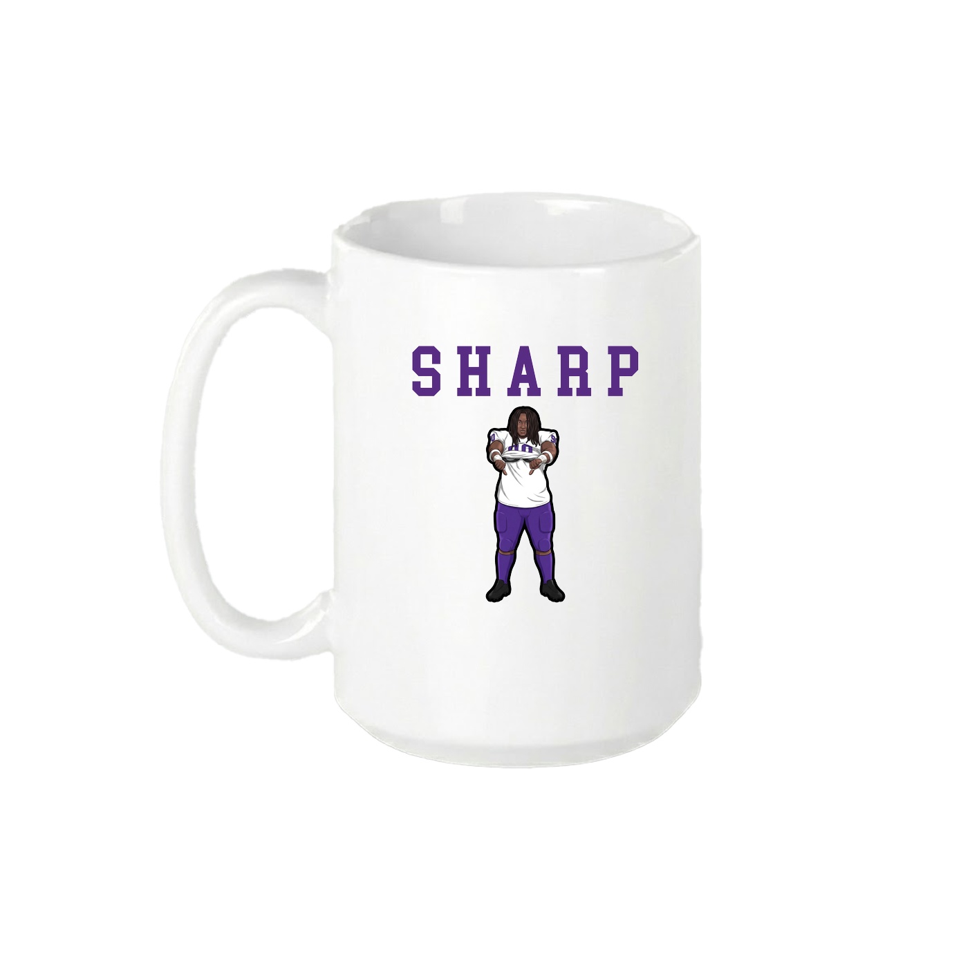 15oz Coffee Mug — Shirsey in White