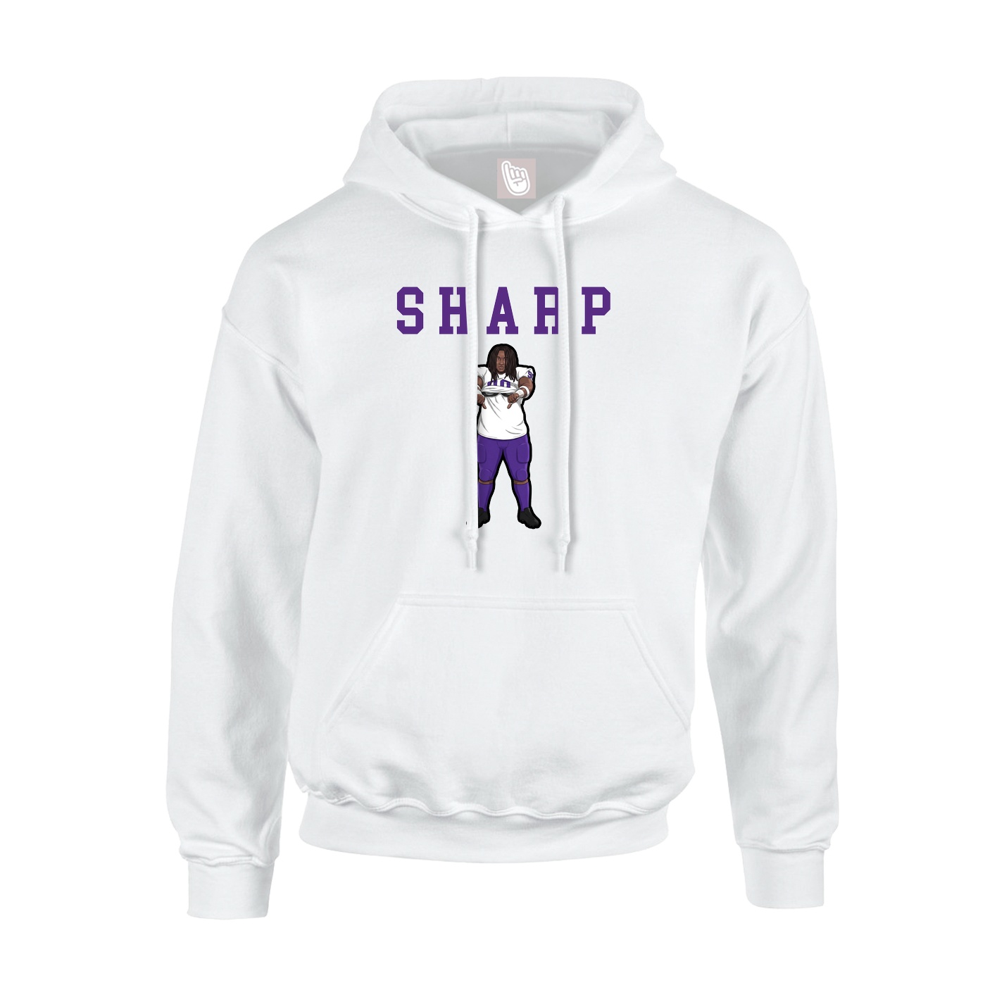 Youth Hoodie — Shirsey in White