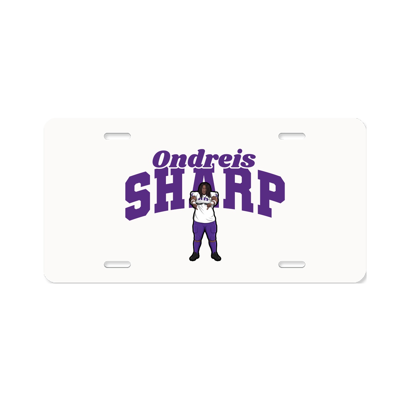 License Plate — Signature Arch in Classic
