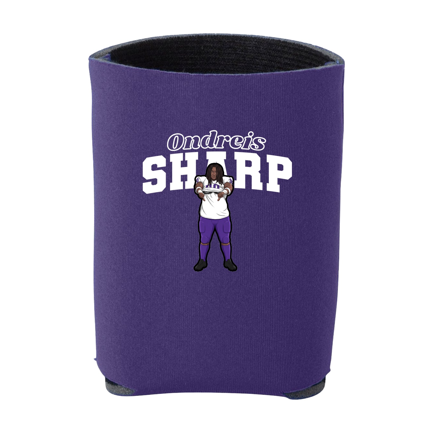 Can Holder — Name Arch in Purple