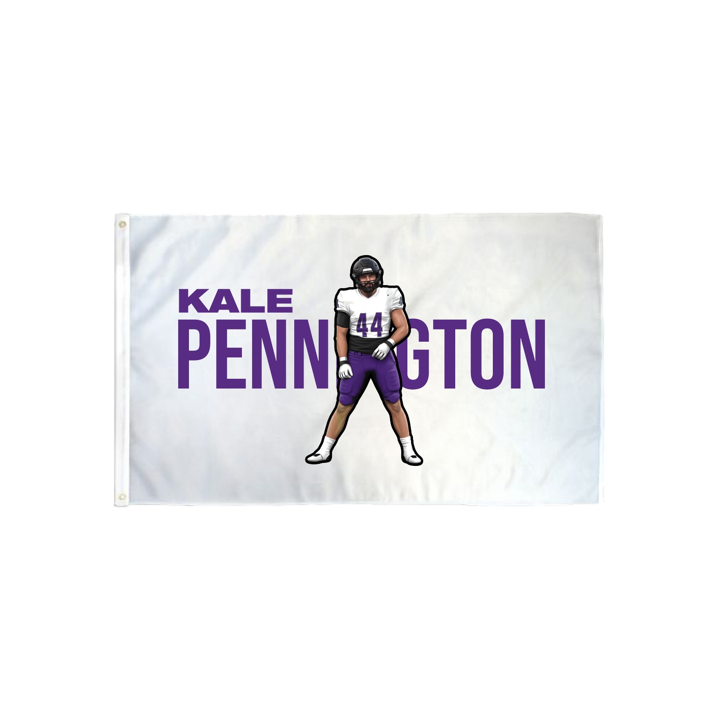 3x5 Flag — Player Name in Classic
