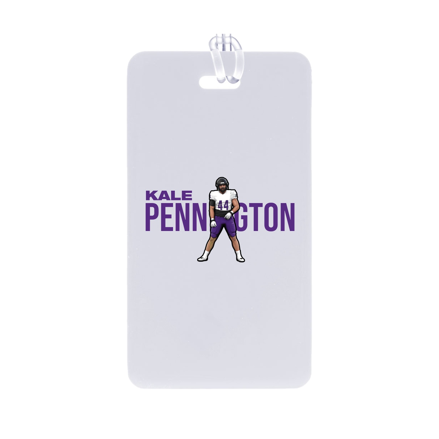 Bag Tag — Player Name in Classic