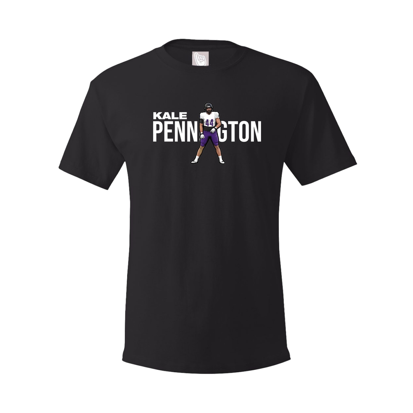 Youth Tee — Player Name in Black