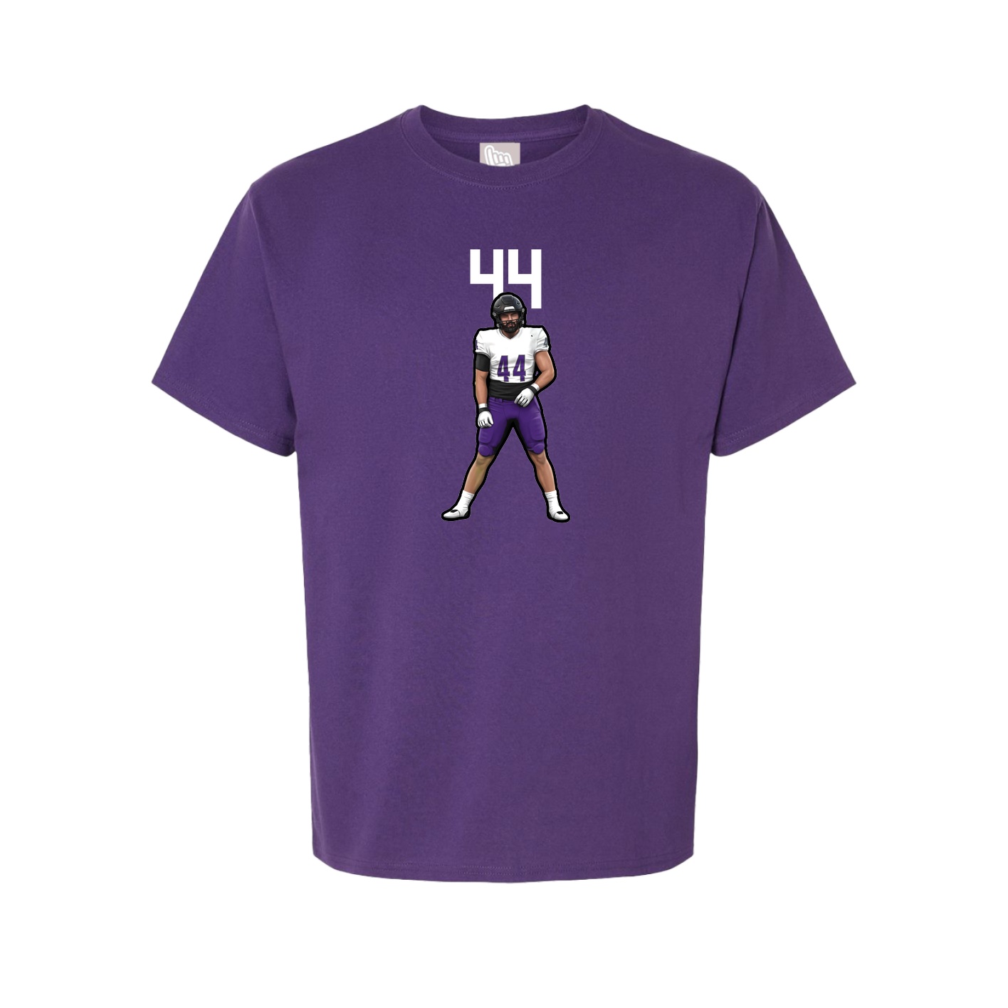 Tee — Number Top in Purple