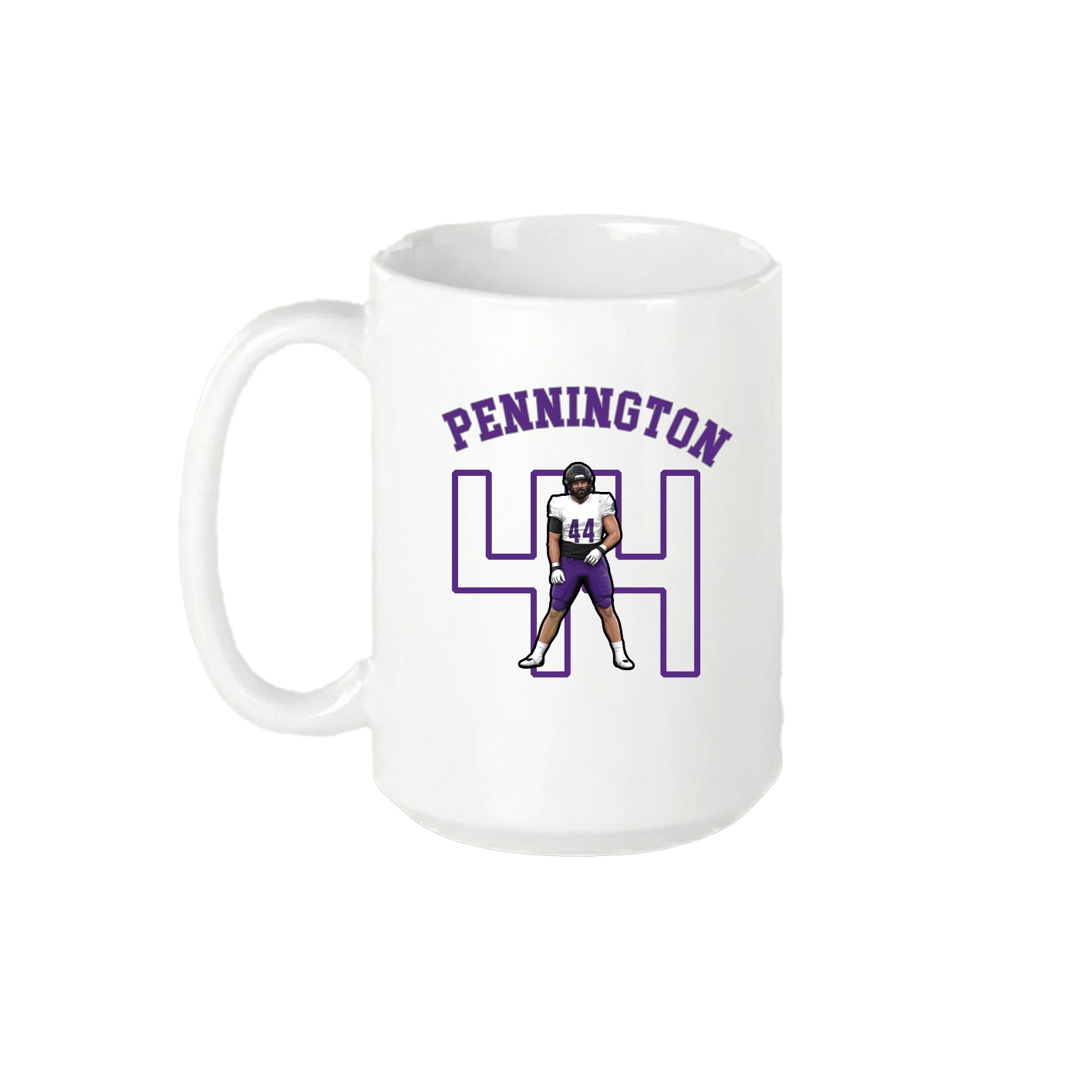 15oz Coffee Mug — Shirsey Arch in White