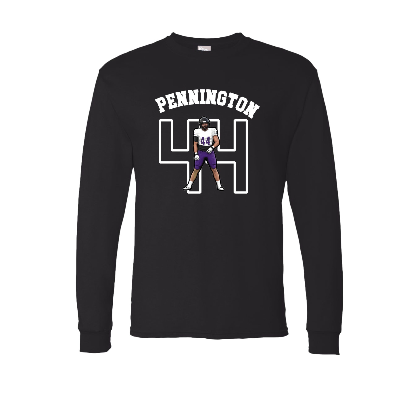 Long Sleeve Tee — Shirsey Arch in Black