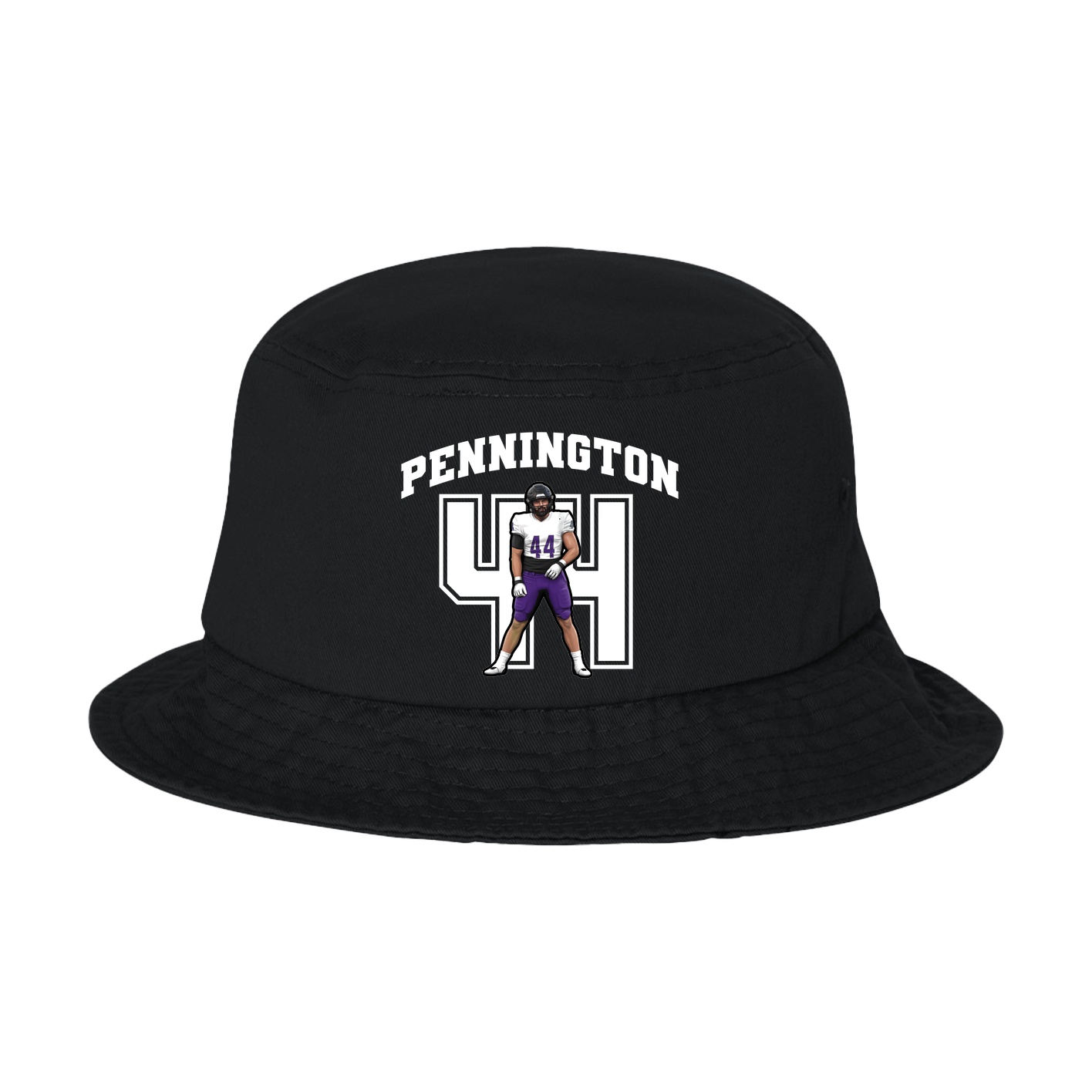 Bucket Cap — Number in Black