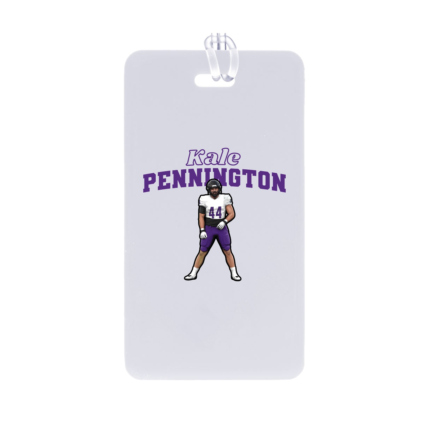 Bag Tag — Name Arch in Classic