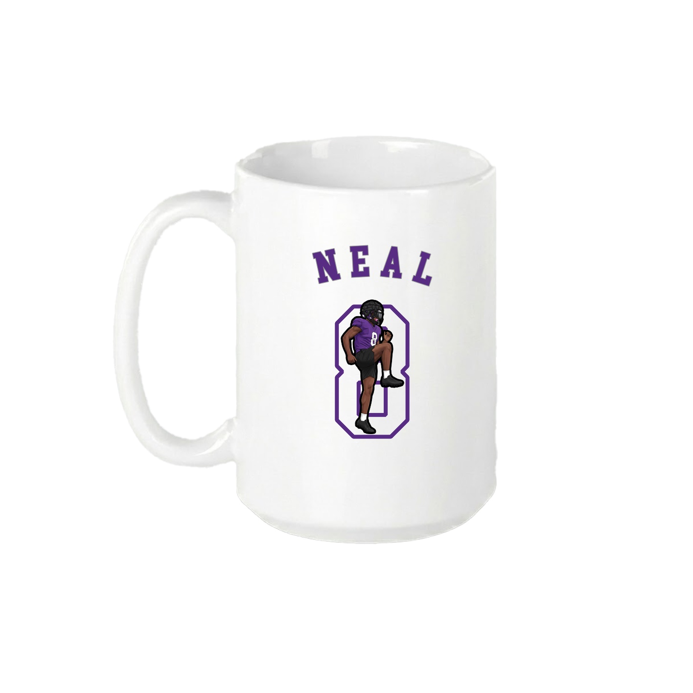 15oz Coffee Mug — Shirsey Arch in White