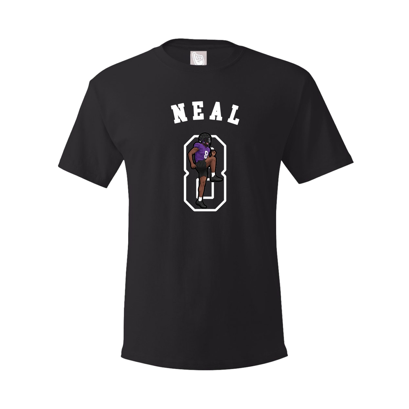 Youth Tee — Shirsey Arch in Black
